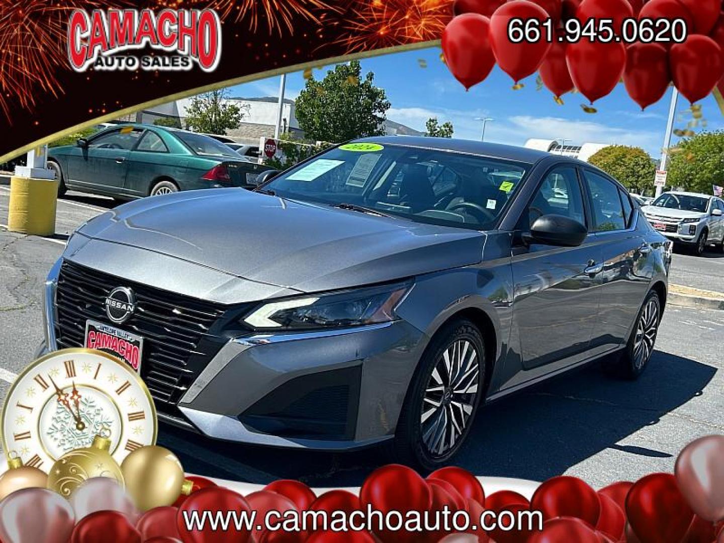 2024 GRAY Nissan Altima (1N4BL4DV4RN) with an 4-Cyl 2.5 Liter engine, Automatic Xtronic CVT transmission, located at 412 Auto Vista Drive, Palmdale, CA, 93551, (661) 945-0620, 34.592636, -118.136681 - Photo#2
