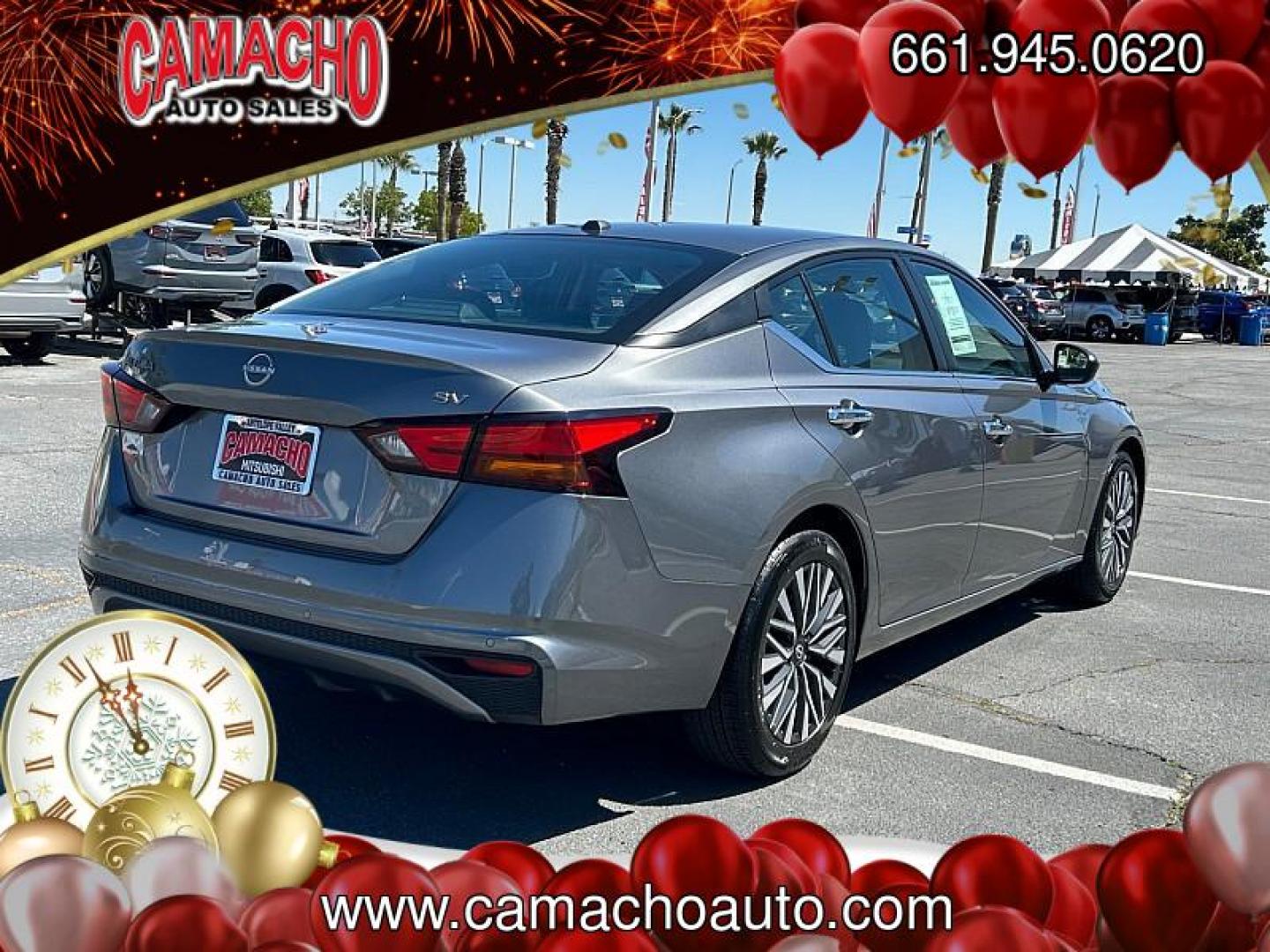 2024 GRAY Nissan Altima (1N4BL4DV4RN) with an 4-Cyl 2.5 Liter engine, Automatic Xtronic CVT transmission, located at 412 Auto Vista Drive, Palmdale, CA, 93551, (661) 945-0620, 34.592636, -118.136681 - Photo#9
