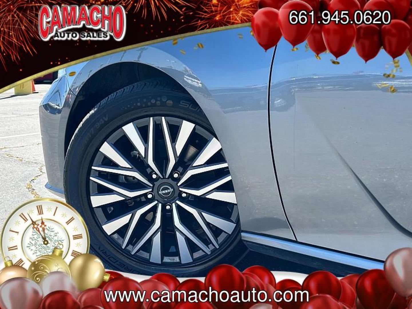 2024 GRAY Nissan Altima (1N4BL4DV4RN) with an 4-Cyl 2.5 Liter engine, Automatic Xtronic CVT transmission, located at 412 Auto Vista Drive, Palmdale, CA, 93551, (661) 945-0620, 34.592636, -118.136681 - Photo#10
