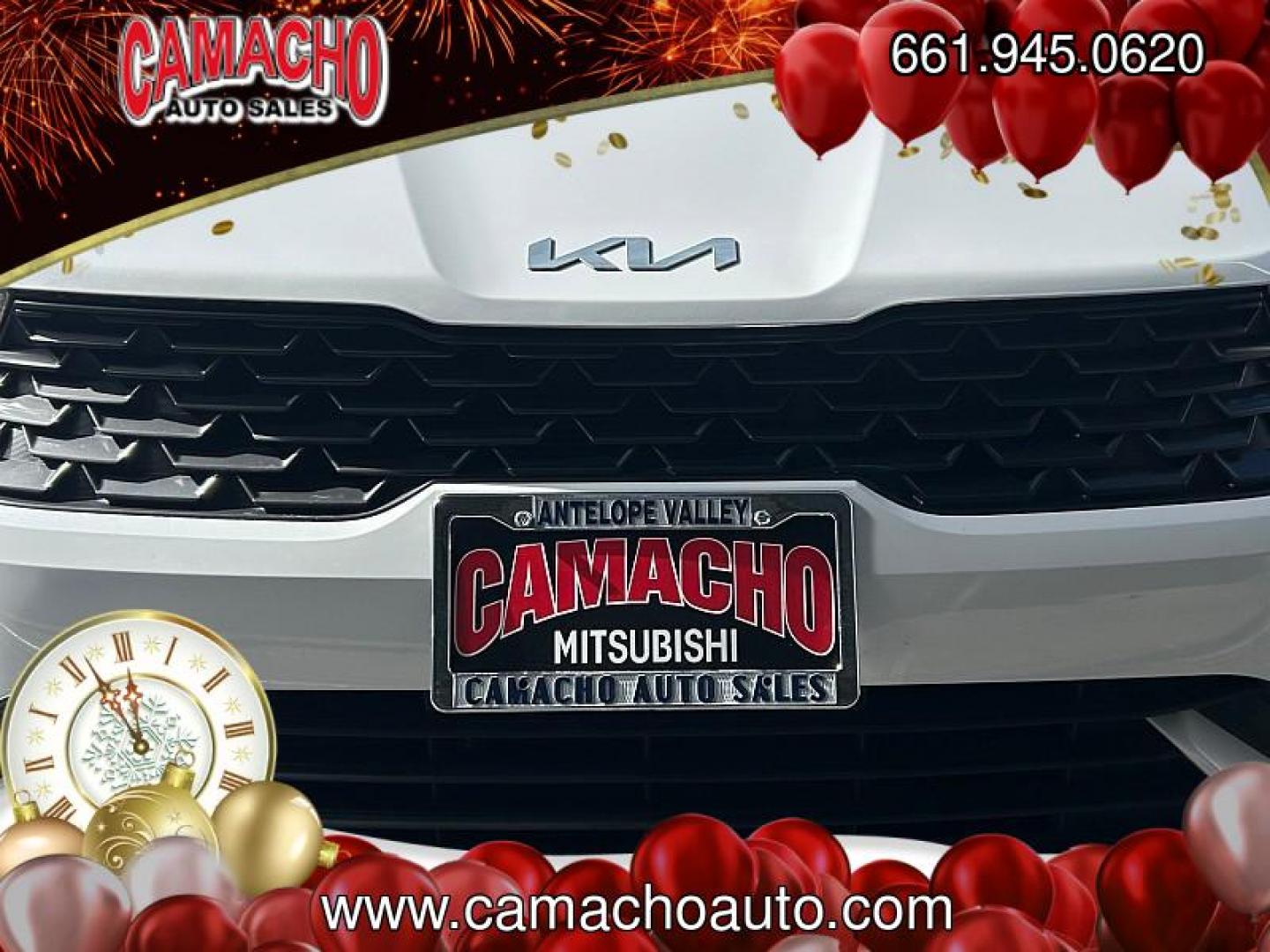 2023 WHITE Kia K5 (5XXG14J23PG) with an 4-Cyl Turbo 1.6 Liter engine, Automatic 8-Spd transmission, located at 412 Auto Vista Drive, Palmdale, CA, 93551, (661) 945-0620, 34.592636, -118.136681 - Photo#8