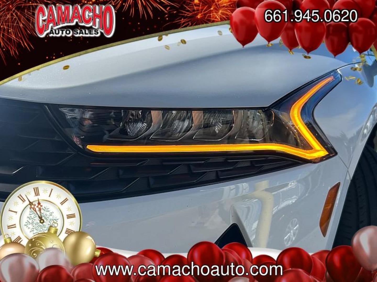 2023 WHITE Kia K5 (5XXG14J23PG) with an 4-Cyl Turbo 1.6 Liter engine, Automatic 8-Spd transmission, located at 412 Auto Vista Drive, Palmdale, CA, 93551, (661) 945-0620, 34.592636, -118.136681 - Photo#9