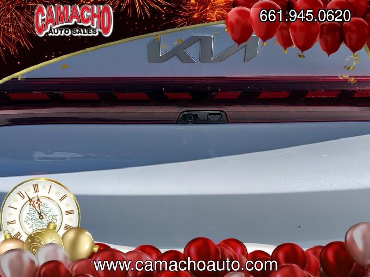 2023 WHITE Kia K5 (5XXG14J23PG) with an 4-Cyl Turbo 1.6 Liter engine, Automatic 8-Spd transmission, located at 412 Auto Vista Drive, Palmdale, CA, 93551, (661) 945-0620, 34.592636, -118.136681 - Photo#10