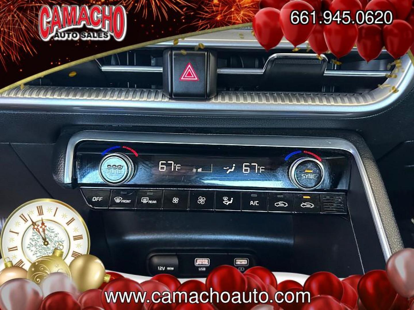 2023 WHITE Kia K5 (5XXG14J23PG) with an 4-Cyl Turbo 1.6 Liter engine, Automatic 8-Spd transmission, located at 412 Auto Vista Drive, Palmdale, CA, 93551, (661) 945-0620, 34.592636, -118.136681 - Photo#19