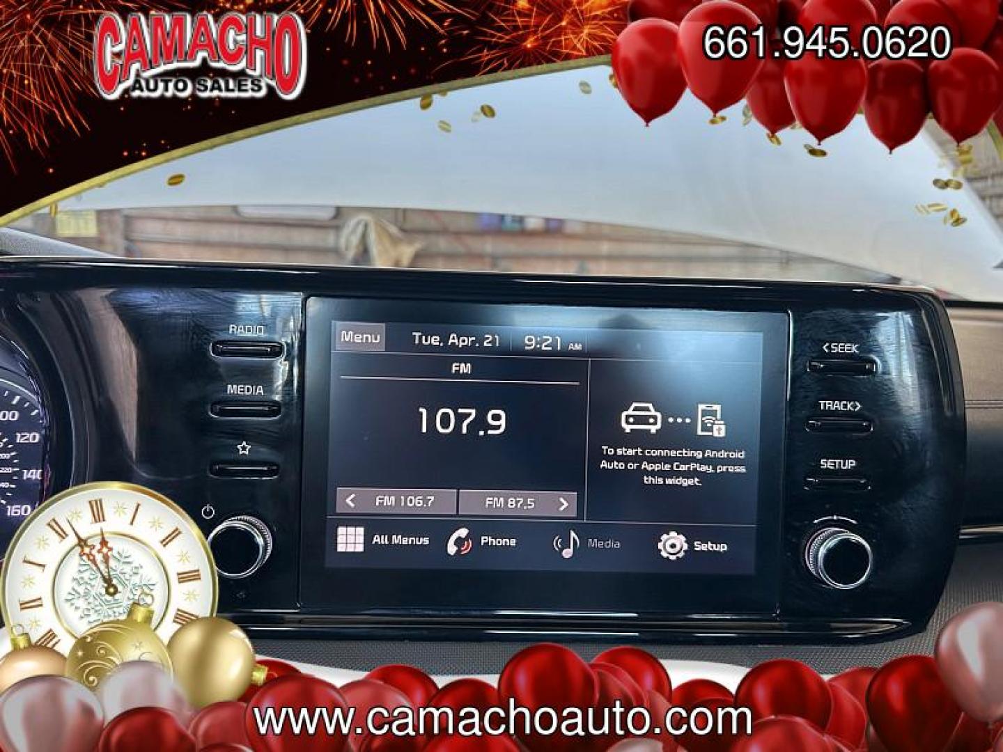 2023 WHITE Kia K5 (5XXG14J23PG) with an 4-Cyl Turbo 1.6 Liter engine, Automatic 8-Spd transmission, located at 412 Auto Vista Drive, Palmdale, CA, 93551, (661) 945-0620, 34.592636, -118.136681 - Photo#20