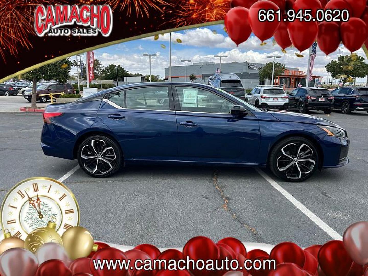 2023 BLUE Nissan Altima (1N4BL4CV6PN) with an 4-Cyl 2.5 Liter engine, Automatic Xtronic CVT transmission, located at 412 Auto Vista Drive, Palmdale, CA, 93551, (661) 945-0620, 34.592636, -118.136681 - Photo#7