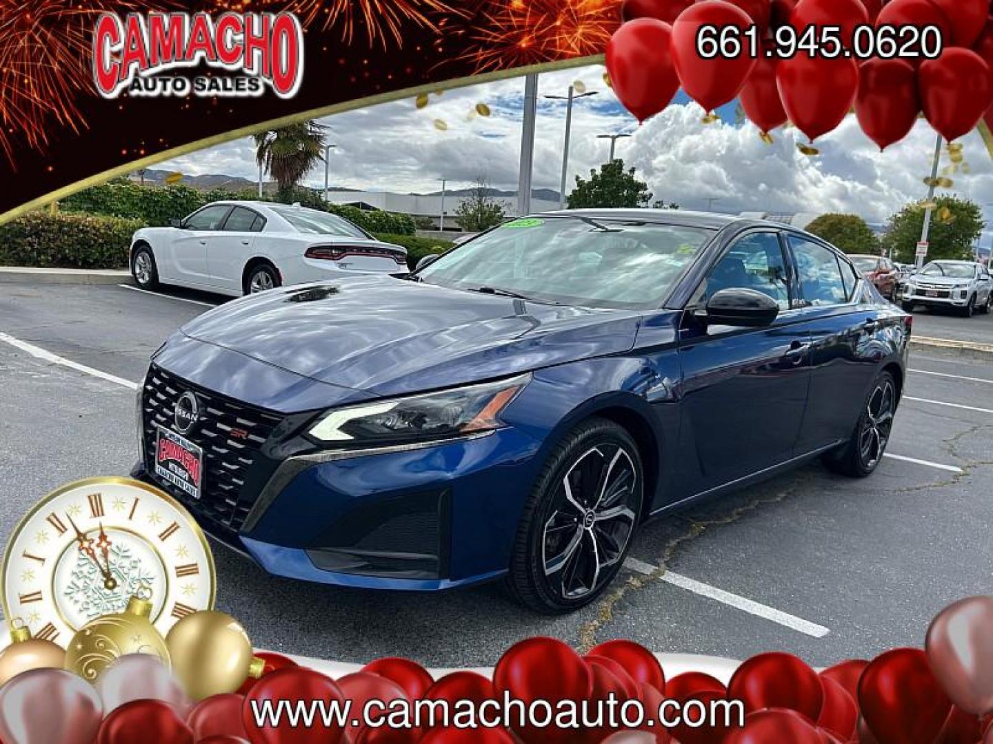 2023 BLUE Nissan Altima (1N4BL4CV6PN) with an 4-Cyl 2.5 Liter engine, Automatic Xtronic CVT transmission, located at 412 Auto Vista Drive, Palmdale, CA, 93551, (661) 945-0620, 34.592636, -118.136681 - Photo#2