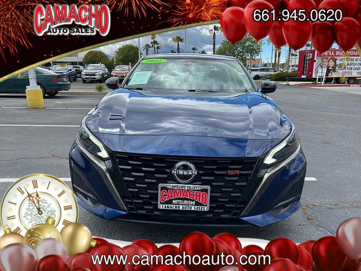 2023 BLUE Nissan Altima (1N4BL4CV6PN) with an 4-Cyl 2.5 Liter engine, Automatic Xtronic CVT transmission, located at 412 Auto Vista Drive, Palmdale, CA, 93551, (661) 945-0620, 34.592636, -118.136681 - Photo#1