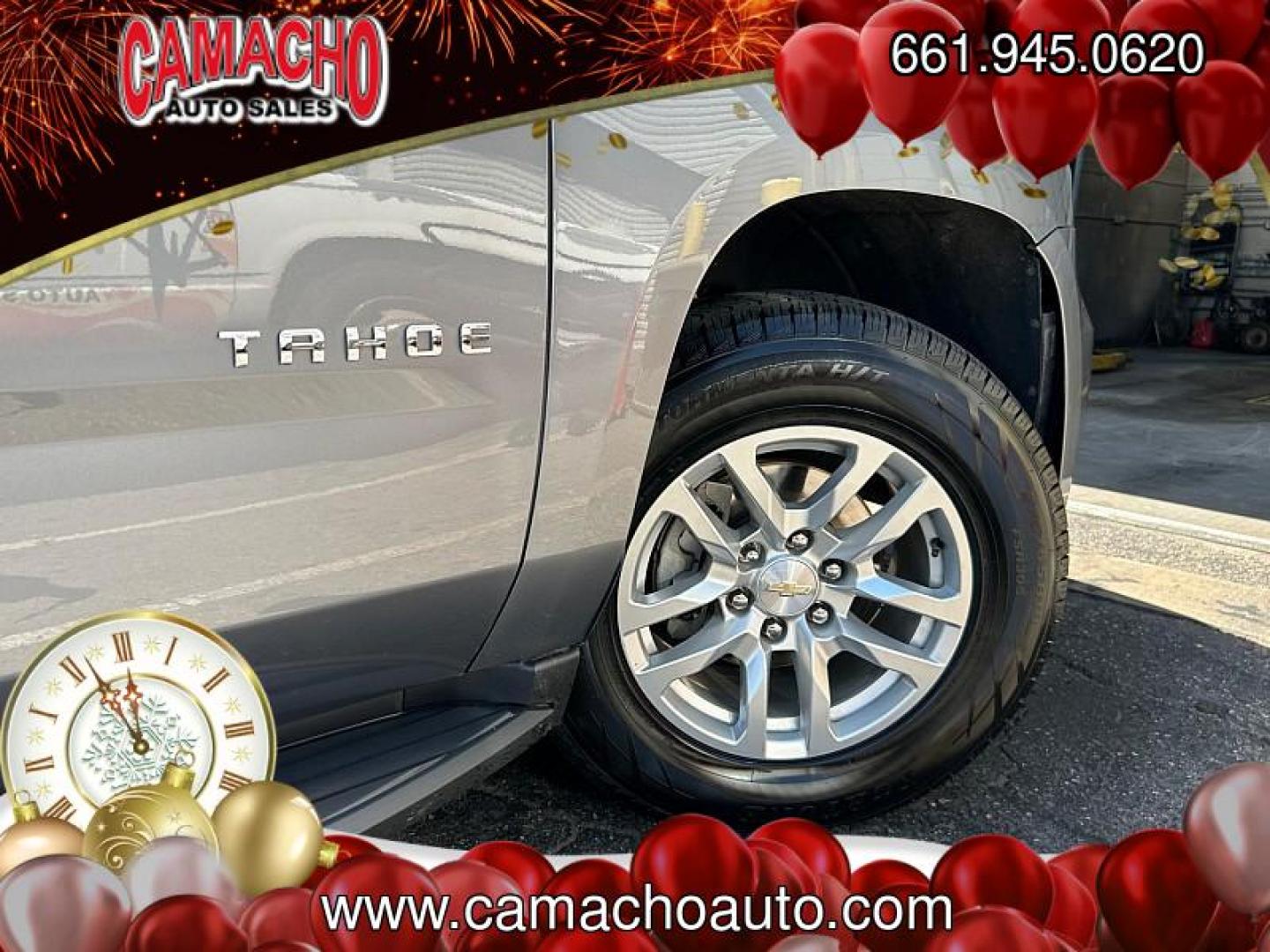 2018 GRAY Chevrolet Tahoe (1GNSKAEC8JR) with an V8 EcoTec3 5.3 Liter engine, Auto 6-Spd Overdrive transmission, located at 412 Auto Vista Drive, Palmdale, CA, 93551, (661) 945-0620, 34.592636, -118.136681 - Photo#14