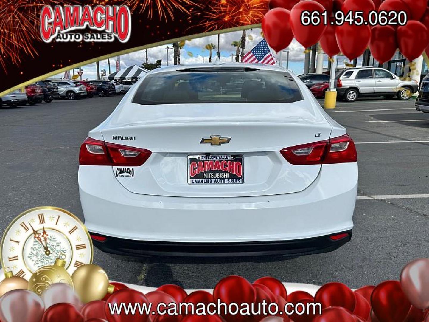 2023 WHITE Chevrolet Malibu (1G1ZD5ST4PF) with an 4-Cyl Turbo 1.5 Liter engine, Automatic CVT transmission, located at 412 Auto Vista Drive, Palmdale, CA, 93551, (661) 945-0620, 34.592636, -118.136681 - Photo#3