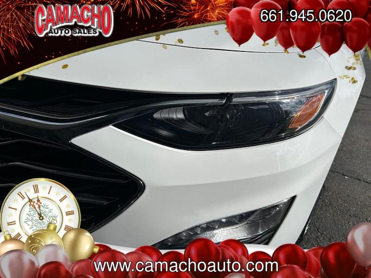 2023 WHITE Chevrolet Malibu (1G1ZD5ST4PF) with an 4-Cyl Turbo 1.5 Liter engine, Automatic CVT transmission, located at 412 Auto Vista Drive, Palmdale, CA, 93551, (661) 945-0620, 34.592636, -118.136681 - Photo#10