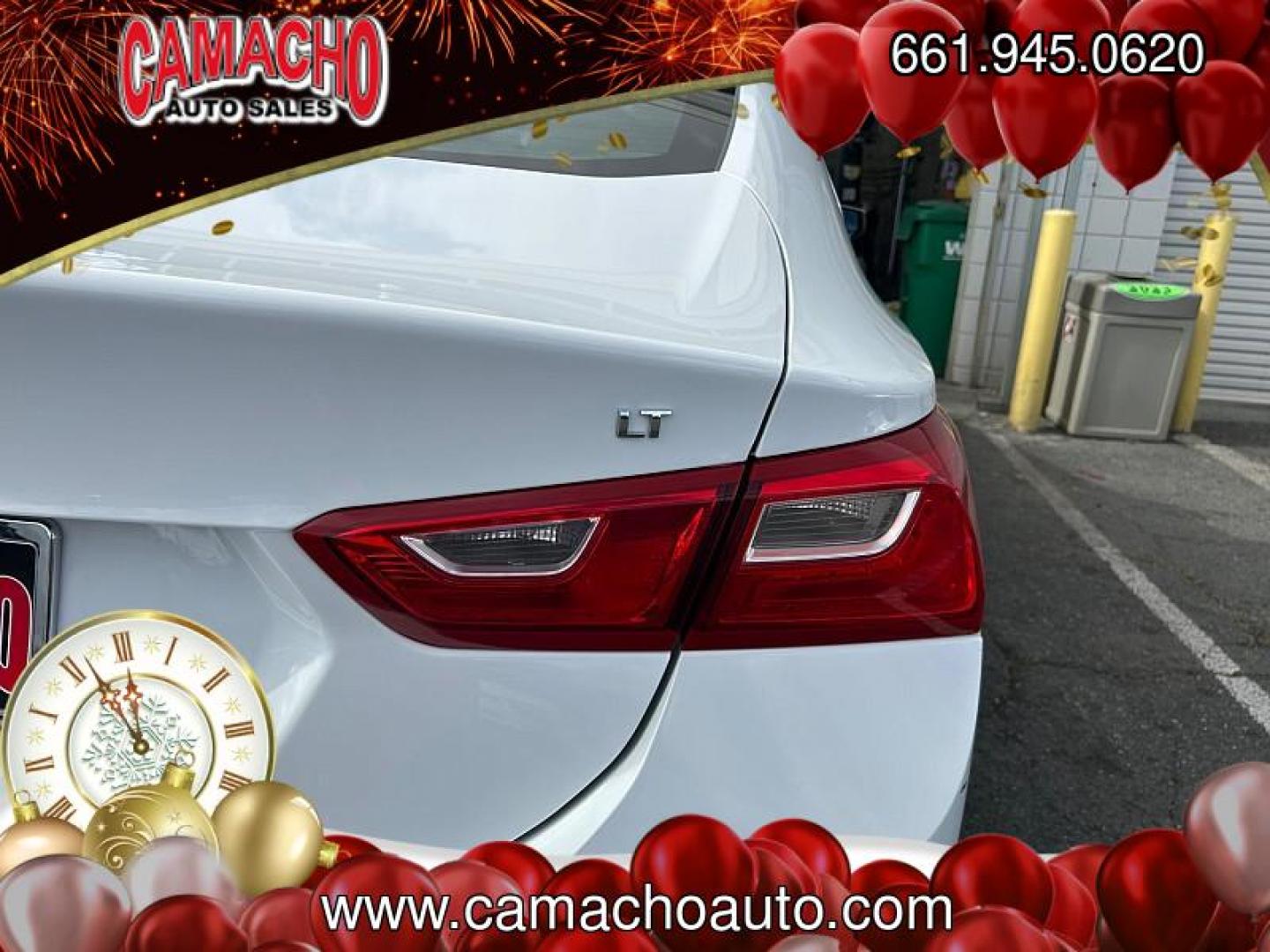 2023 WHITE Chevrolet Malibu (1G1ZD5ST4PF) with an 4-Cyl Turbo 1.5 Liter engine, Automatic CVT transmission, located at 412 Auto Vista Drive, Palmdale, CA, 93551, (661) 945-0620, 34.592636, -118.136681 - Photo#12