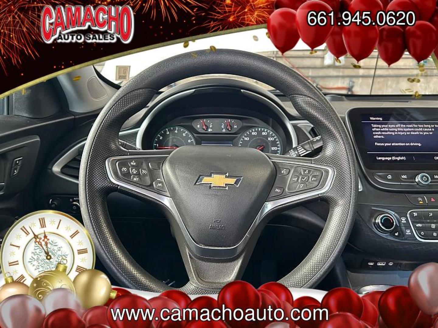2023 WHITE Chevrolet Malibu (1G1ZD5ST4PF) with an 4-Cyl Turbo 1.5 Liter engine, Automatic CVT transmission, located at 412 Auto Vista Drive, Palmdale, CA, 93551, (661) 945-0620, 34.592636, -118.136681 - Photo#21