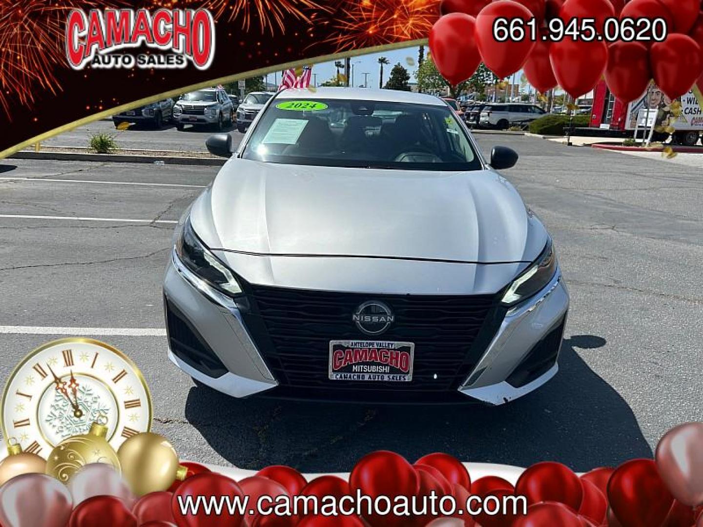 2024 SILVER Nissan Altima (1N4BL4DV4RN) with an 4-Cyl 2.5 Liter engine, Automatic Xtronic CVT transmission, located at 412 Auto Vista Drive, Palmdale, CA, 93551, (661) 945-0620, 34.592636, -118.136681 - Photo#2