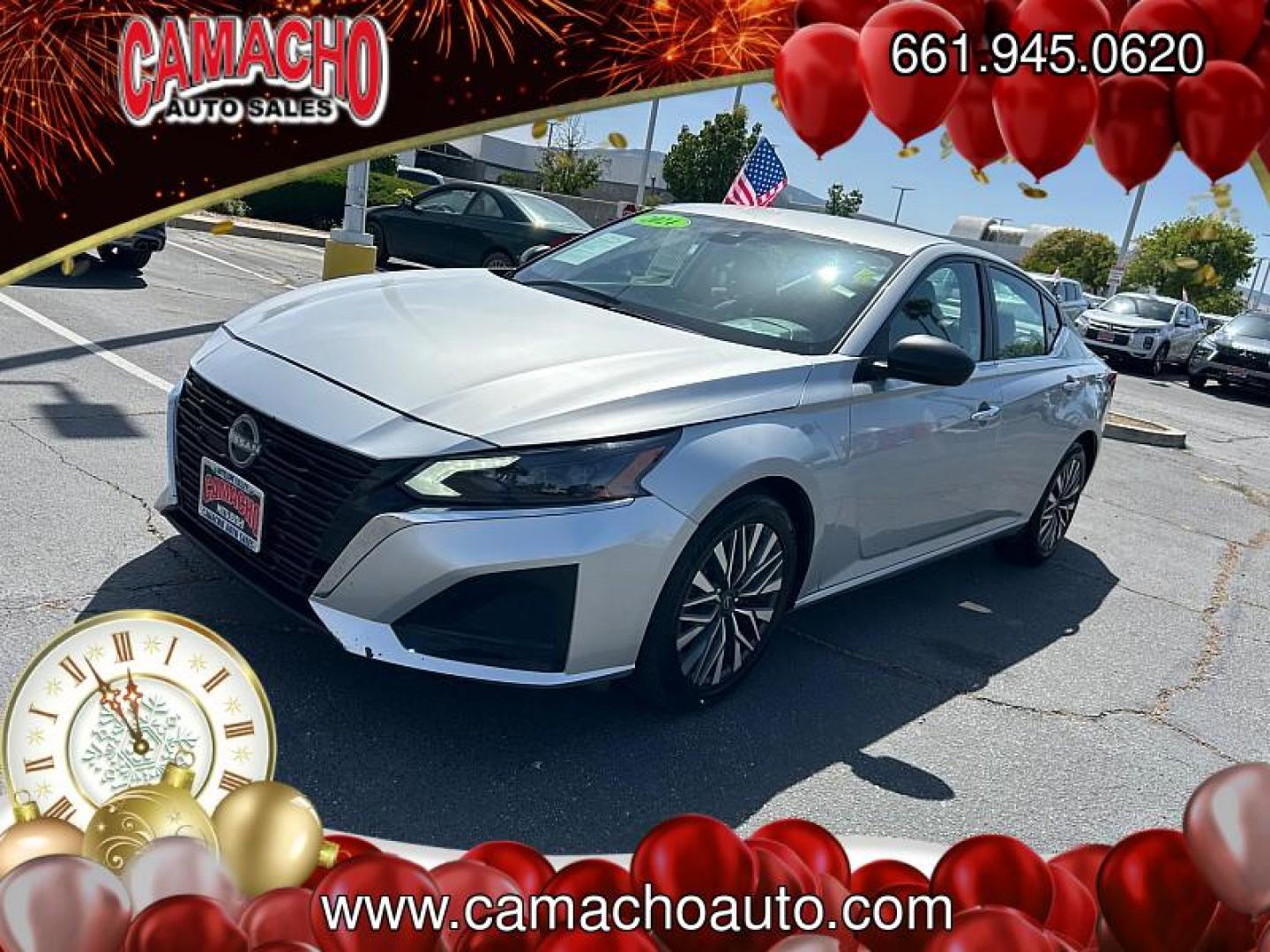 2024 SILVER Nissan Altima (1N4BL4DV4RN) with an 4-Cyl 2.5 Liter engine, Automatic Xtronic CVT transmission, located at 412 Auto Vista Drive, Palmdale, CA, 93551, (661) 945-0620, 34.592636, -118.136681 - Photo#3
