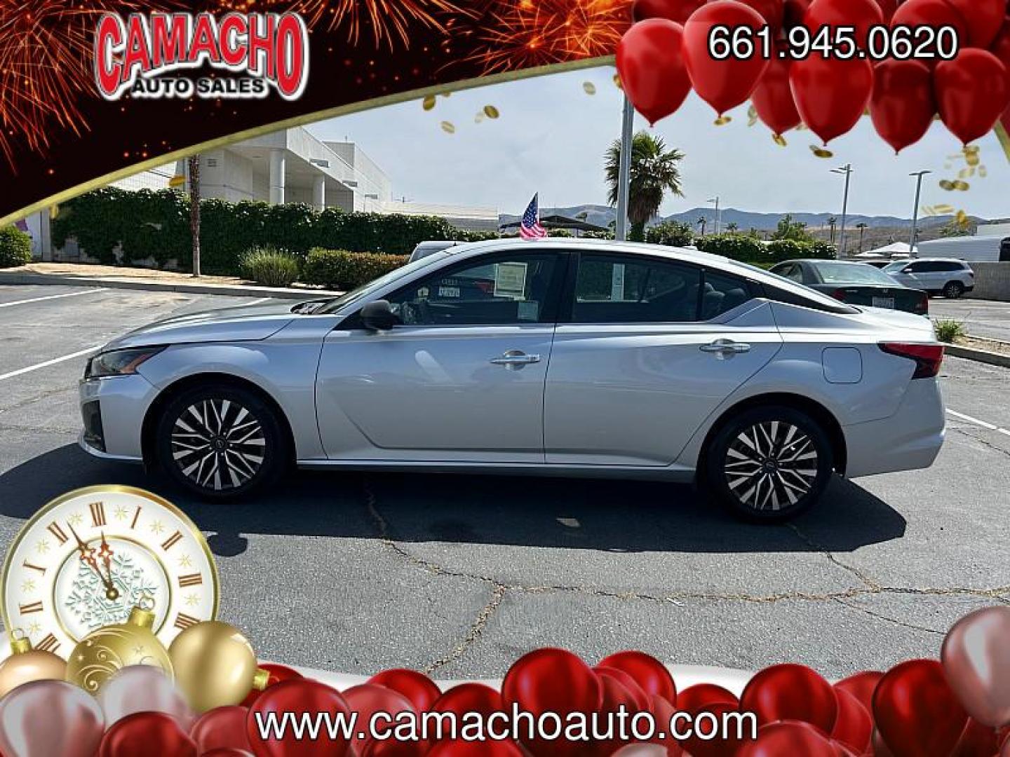 2024 SILVER Nissan Altima (1N4BL4DV4RN) with an 4-Cyl 2.5 Liter engine, Automatic Xtronic CVT transmission, located at 412 Auto Vista Drive, Palmdale, CA, 93551, (661) 945-0620, 34.592636, -118.136681 - Photo#7