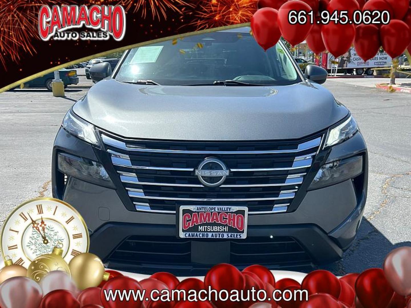 2024 GRAY Nissan Rogue (5N1BT3BBXRC) with an 3-Cyl Turbo 1.5 Liter engine, Automatic CVT transmission, located at 412 Auto Vista Drive, Palmdale, CA, 93551, (661) 945-0620, 34.592636, -118.136681 - Photo#1