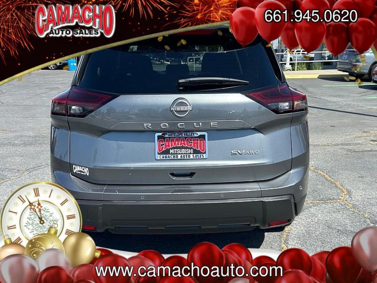 2024 GRAY Nissan Rogue (5N1BT3BBXRC) with an 3-Cyl Turbo 1.5 Liter engine, Automatic CVT transmission, located at 412 Auto Vista Drive, Palmdale, CA, 93551, (661) 945-0620, 34.592636, -118.136681 - Photo#3