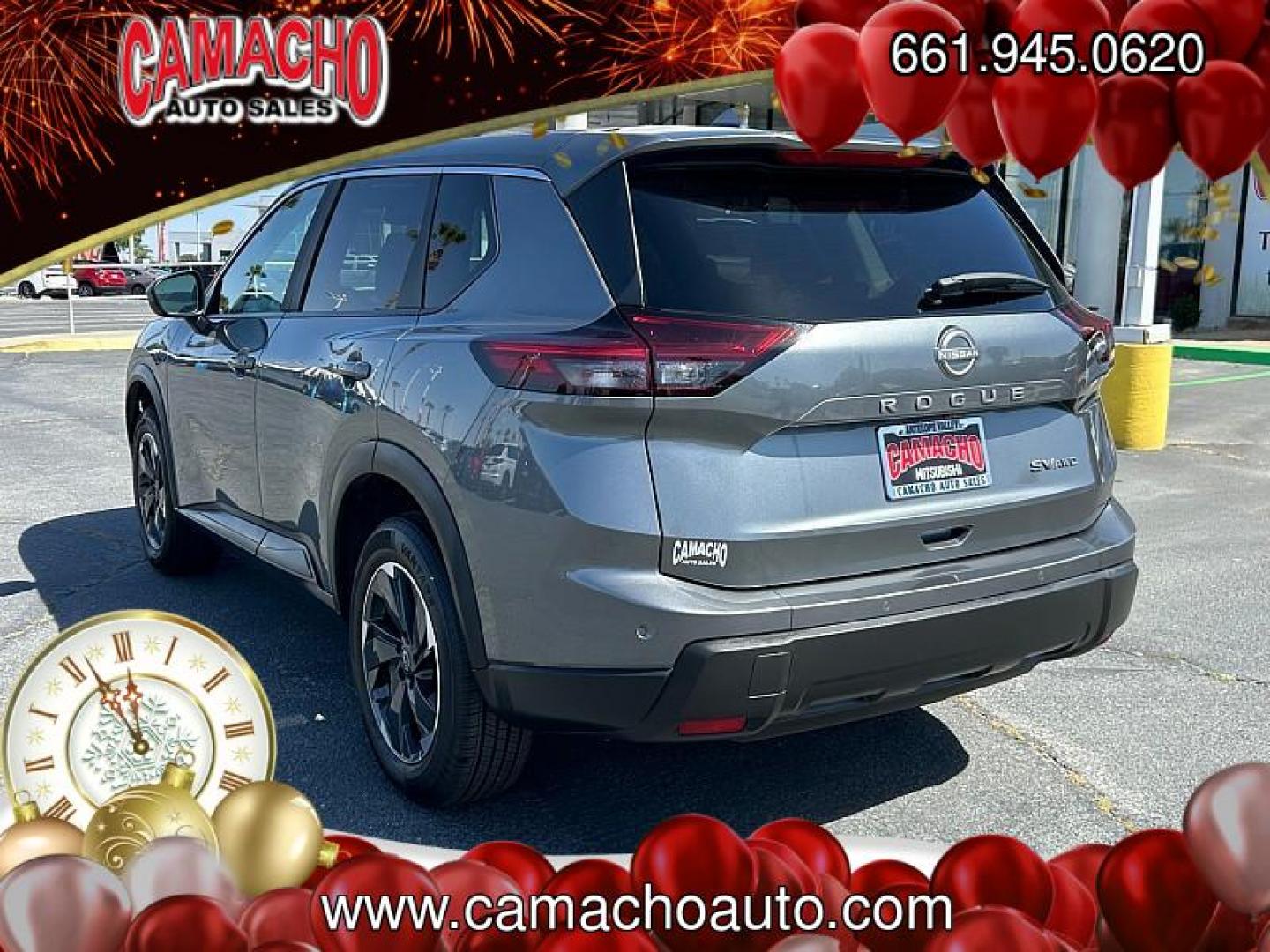 2024 GRAY Nissan Rogue (5N1BT3BBXRC) with an 3-Cyl Turbo 1.5 Liter engine, Automatic CVT transmission, located at 412 Auto Vista Drive, Palmdale, CA, 93551, (661) 945-0620, 34.592636, -118.136681 - Photo#4