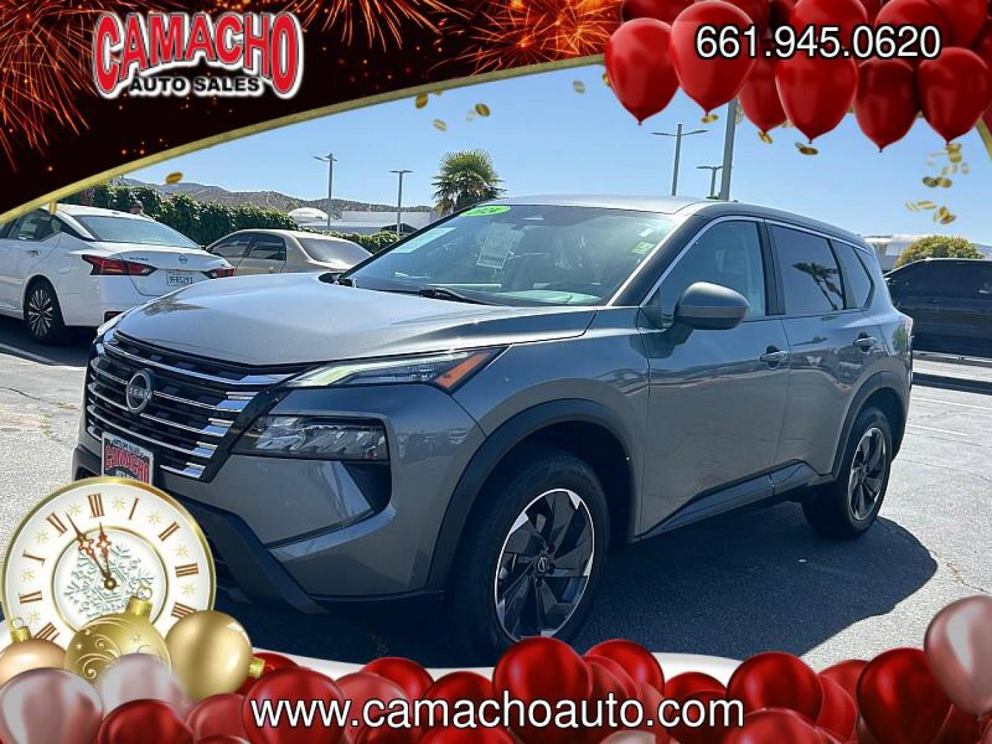 2024 GRAY Nissan Rogue (5N1BT3BBXRC) with an 3-Cyl Turbo 1.5 Liter engine, Automatic CVT transmission, located at 412 Auto Vista Drive, Palmdale, CA, 93551, (661) 945-0620, 34.592636, -118.136681 - Photo#6