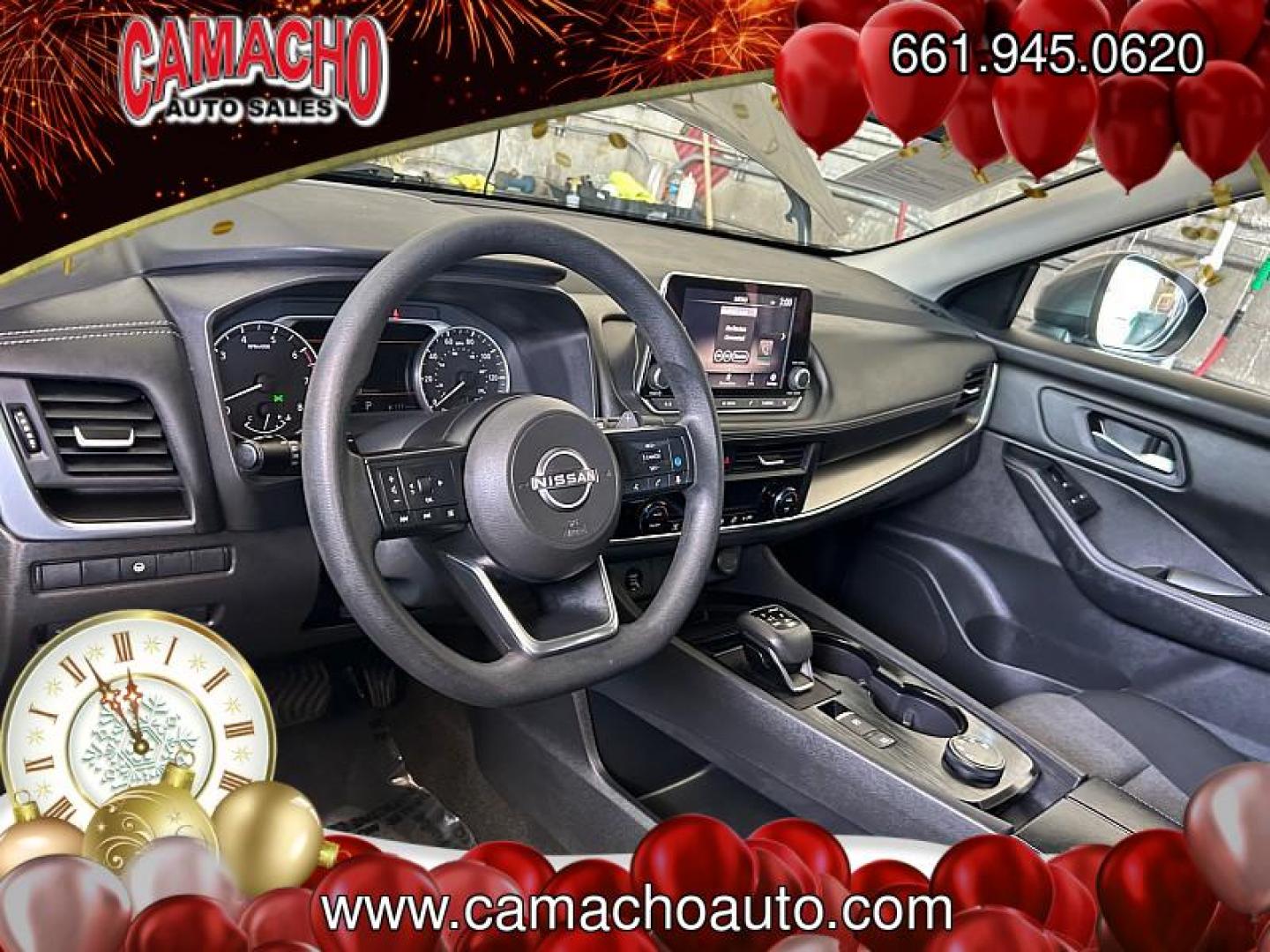 2024 GRAY Nissan Rogue (5N1BT3BBXRC) with an 3-Cyl Turbo 1.5 Liter engine, Automatic CVT transmission, located at 412 Auto Vista Drive, Palmdale, CA, 93551, (661) 945-0620, 34.592636, -118.136681 - Photo#9