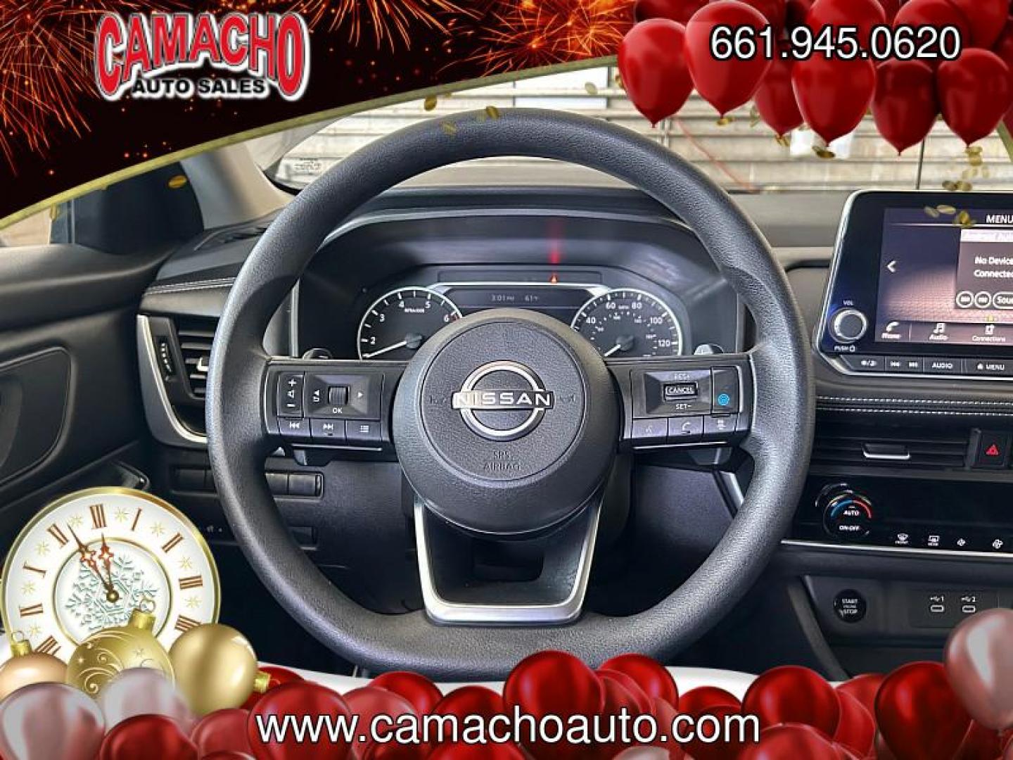 2024 GRAY Nissan Rogue (5N1BT3BBXRC) with an 3-Cyl Turbo 1.5 Liter engine, Automatic CVT transmission, located at 412 Auto Vista Drive, Palmdale, CA, 93551, (661) 945-0620, 34.592636, -118.136681 - Photo#13