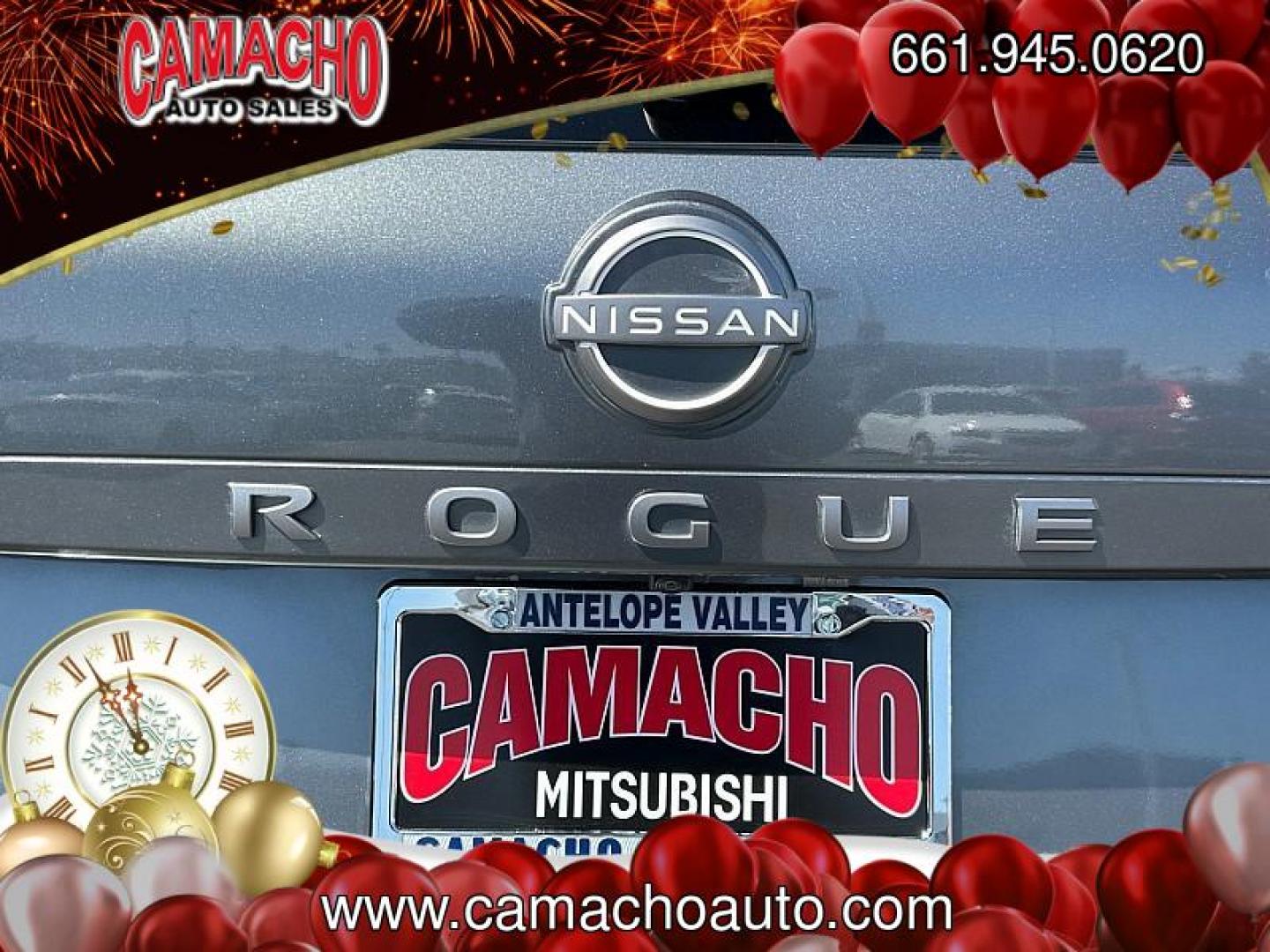 2024 GRAY Nissan Rogue (5N1BT3BBXRC) with an 3-Cyl Turbo 1.5 Liter engine, Automatic CVT transmission, located at 412 Auto Vista Drive, Palmdale, CA, 93551, (661) 945-0620, 34.592636, -118.136681 - Photo#27