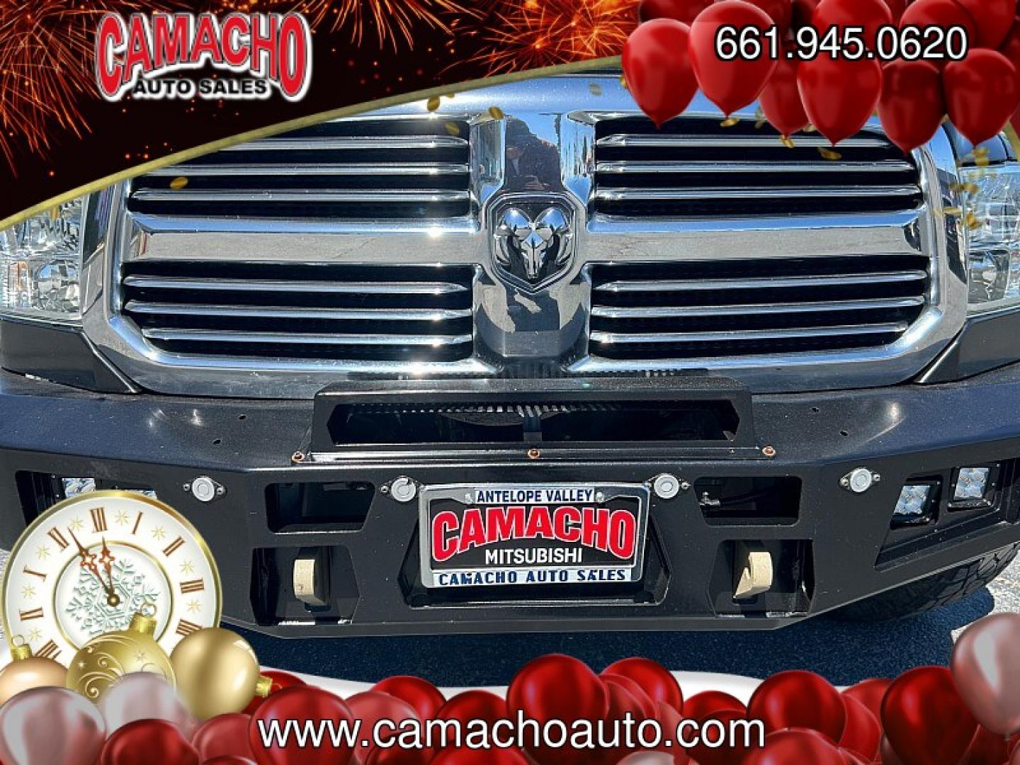 2017 BLACK Ram 1500 4WD (3C6RR7LTXHG) with an V8 HEMI 5.7 Liter engine, Automatic 8-Spd transmission, located at 412 Auto Vista Drive, Palmdale, CA, 93551, (661) 945-0620, 34.592636, -118.136681 - Photo#6