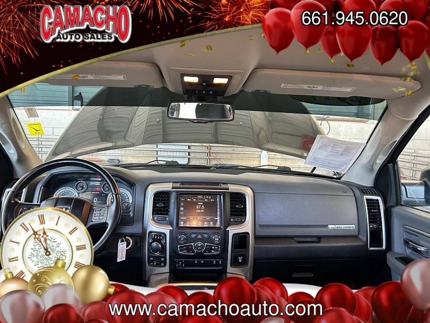 2017 BLACK Ram 1500 4WD (3C6RR7LTXHG) with an V8 HEMI 5.7 Liter engine, Automatic 8-Spd transmission, located at 412 Auto Vista Drive, Palmdale, CA, 93551, (661) 945-0620, 34.592636, -118.136681 - Photo#29