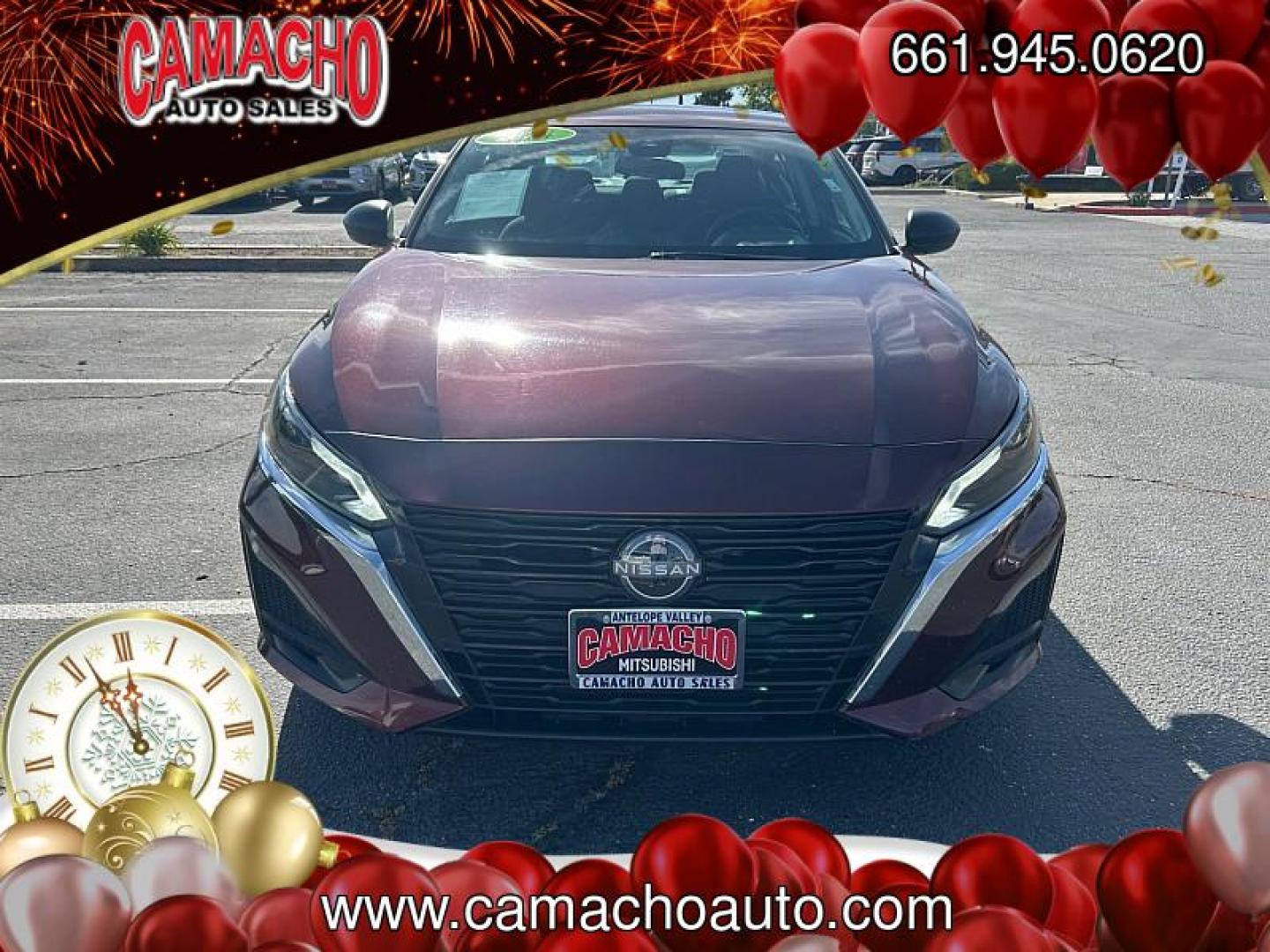 2024 RED Nissan Altima (1N4BL4DV7RN) with an 4-Cyl 2.5 Liter engine, Automatic Xtronic CVT transmission, located at 412 Auto Vista Drive, Palmdale, CA, 93551, (661) 945-0620, 34.592636, -118.136681 - Photo#1