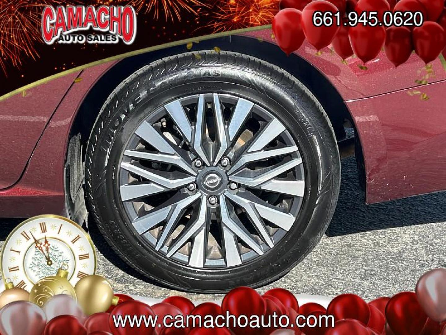 2024 RED Nissan Altima (1N4BL4DV7RN) with an 4-Cyl 2.5 Liter engine, Automatic Xtronic CVT transmission, located at 412 Auto Vista Drive, Palmdale, CA, 93551, (661) 945-0620, 34.592636, -118.136681 - Photo#13