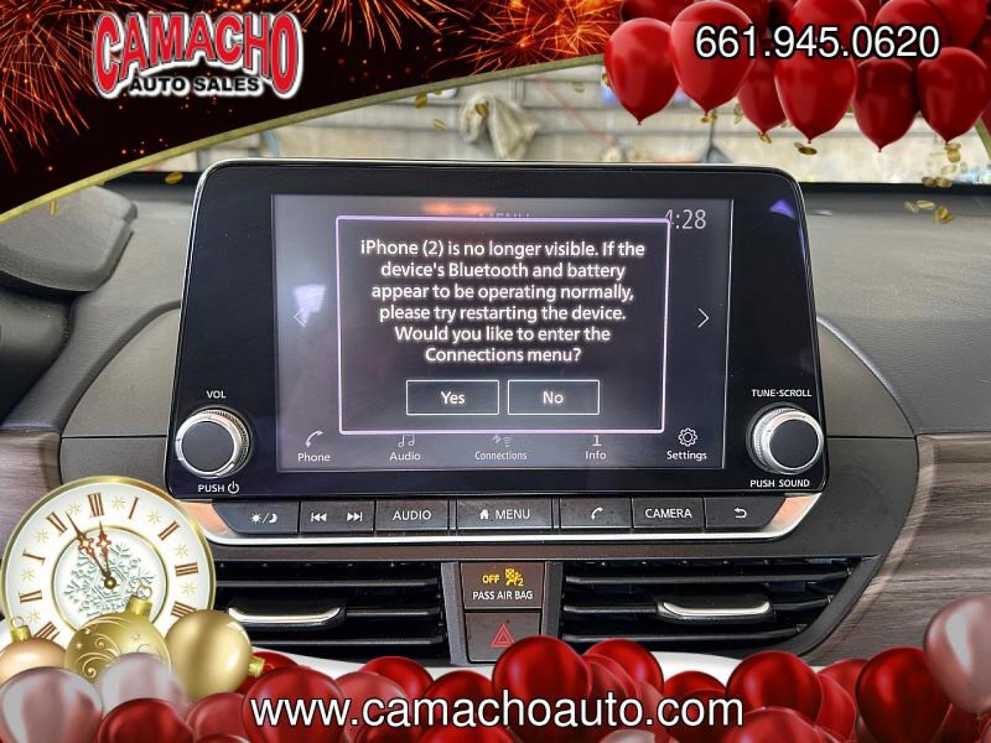 2024 RED Nissan Altima (1N4BL4DV7RN) with an 4-Cyl 2.5 Liter engine, Automatic Xtronic CVT transmission, located at 412 Auto Vista Drive, Palmdale, CA, 93551, (661) 945-0620, 34.592636, -118.136681 - Photo#22