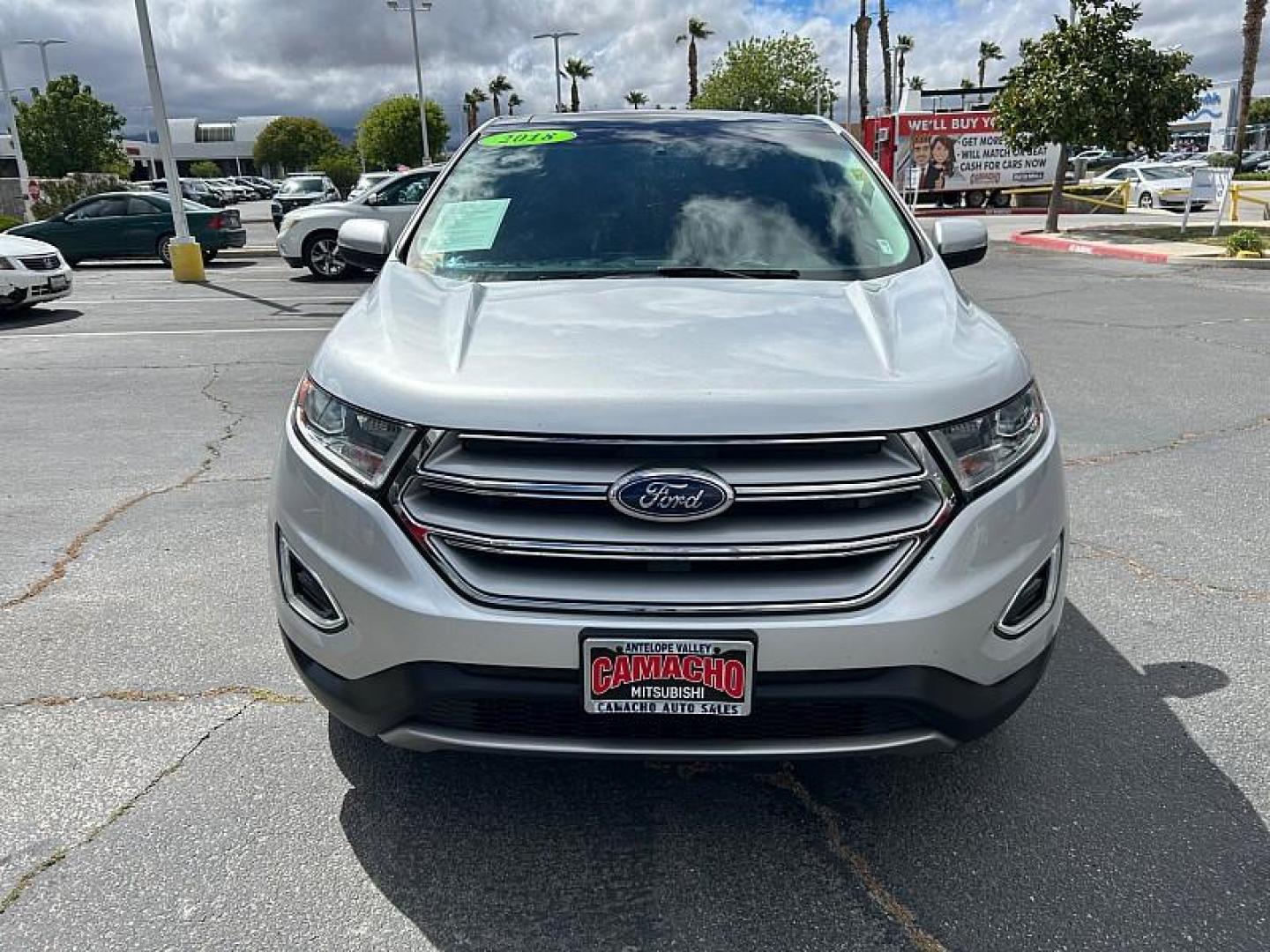 2018 GRAY Ford Edge (2FMPK3J93JB) with an 4-Cyl EcoBoost 2.0L engine, Auto 6-Spd SelShft transmission, located at 412 Auto Vista Drive, Palmdale, CA, 93551, (661) 945-0620, 34.592636, -118.136681 - Photo#1