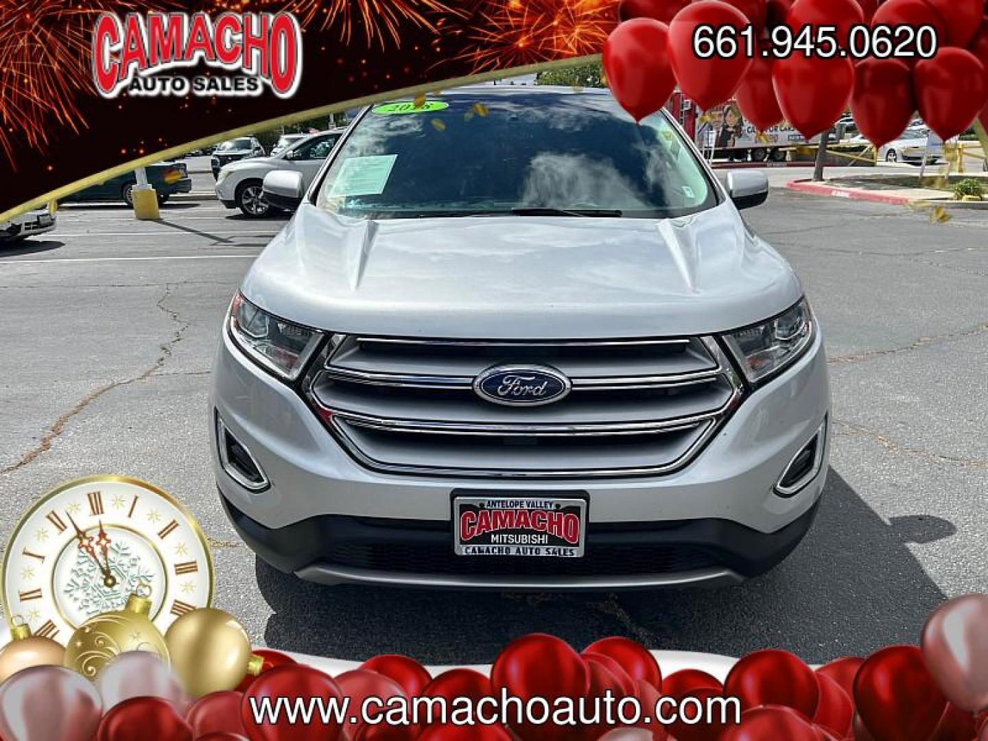 2018 GRAY Ford Edge (2FMPK3J93JB) with an 4-Cyl EcoBoost 2.0L engine, Auto 6-Spd SelShft transmission, located at 412 Auto Vista Drive, Palmdale, CA, 93551, (661) 945-0620, 34.592636, -118.136681 - Photo#1