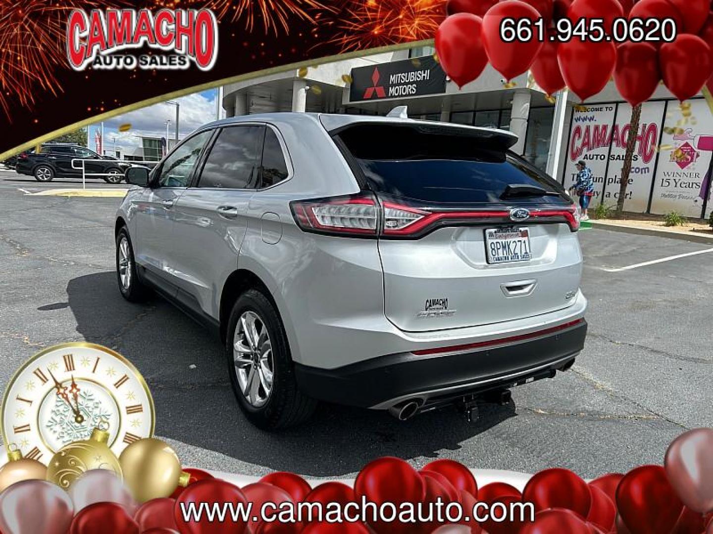 2018 GRAY Ford Edge (2FMPK3J93JB) with an 4-Cyl EcoBoost 2.0L engine, Auto 6-Spd SelShft transmission, located at 412 Auto Vista Drive, Palmdale, CA, 93551, (661) 945-0620, 34.592636, -118.136681 - Photo#5