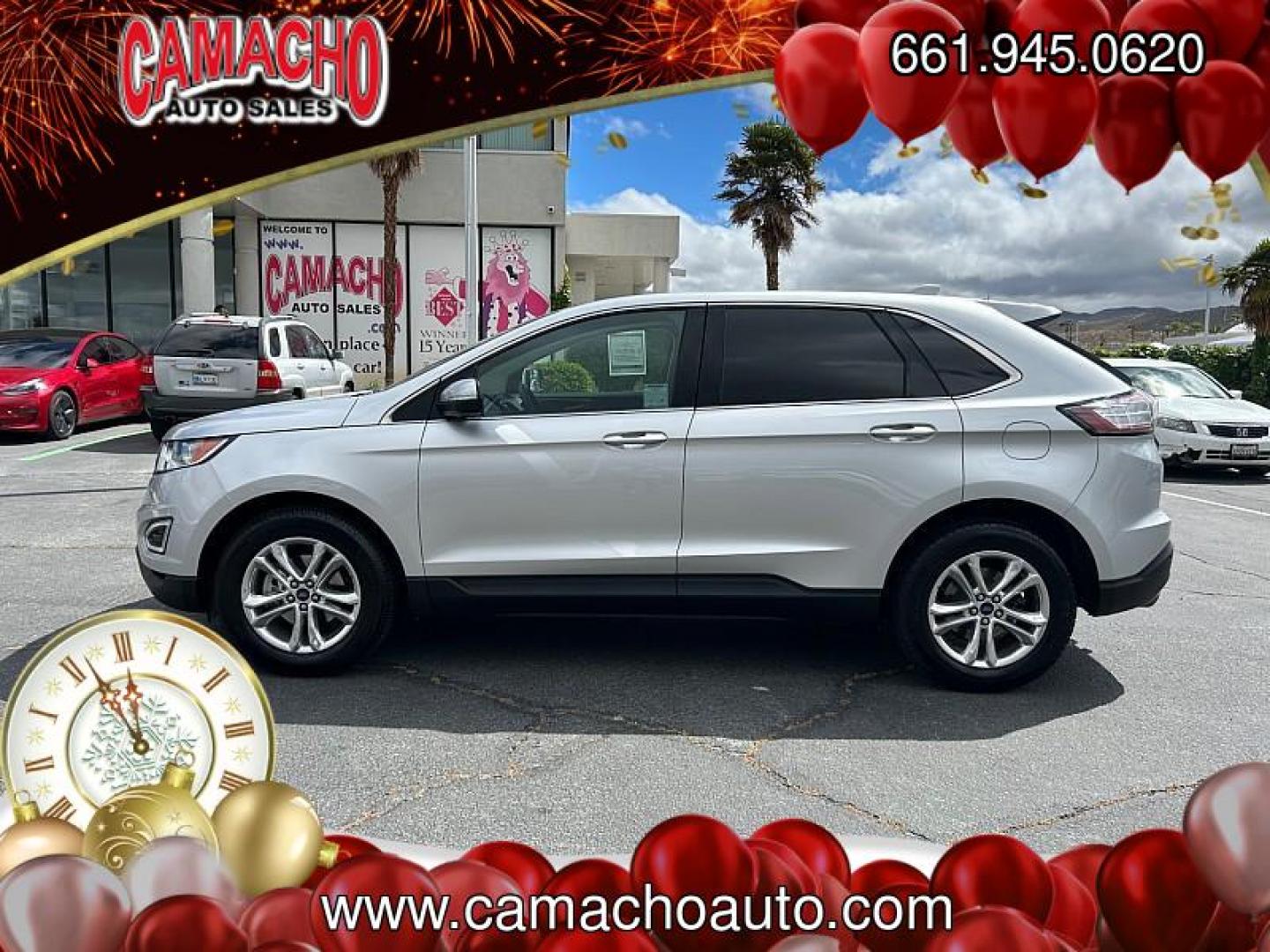 2018 GRAY Ford Edge (2FMPK3J93JB) with an 4-Cyl EcoBoost 2.0L engine, Auto 6-Spd SelShft transmission, located at 412 Auto Vista Drive, Palmdale, CA, 93551, (661) 945-0620, 34.592636, -118.136681 - Photo#6