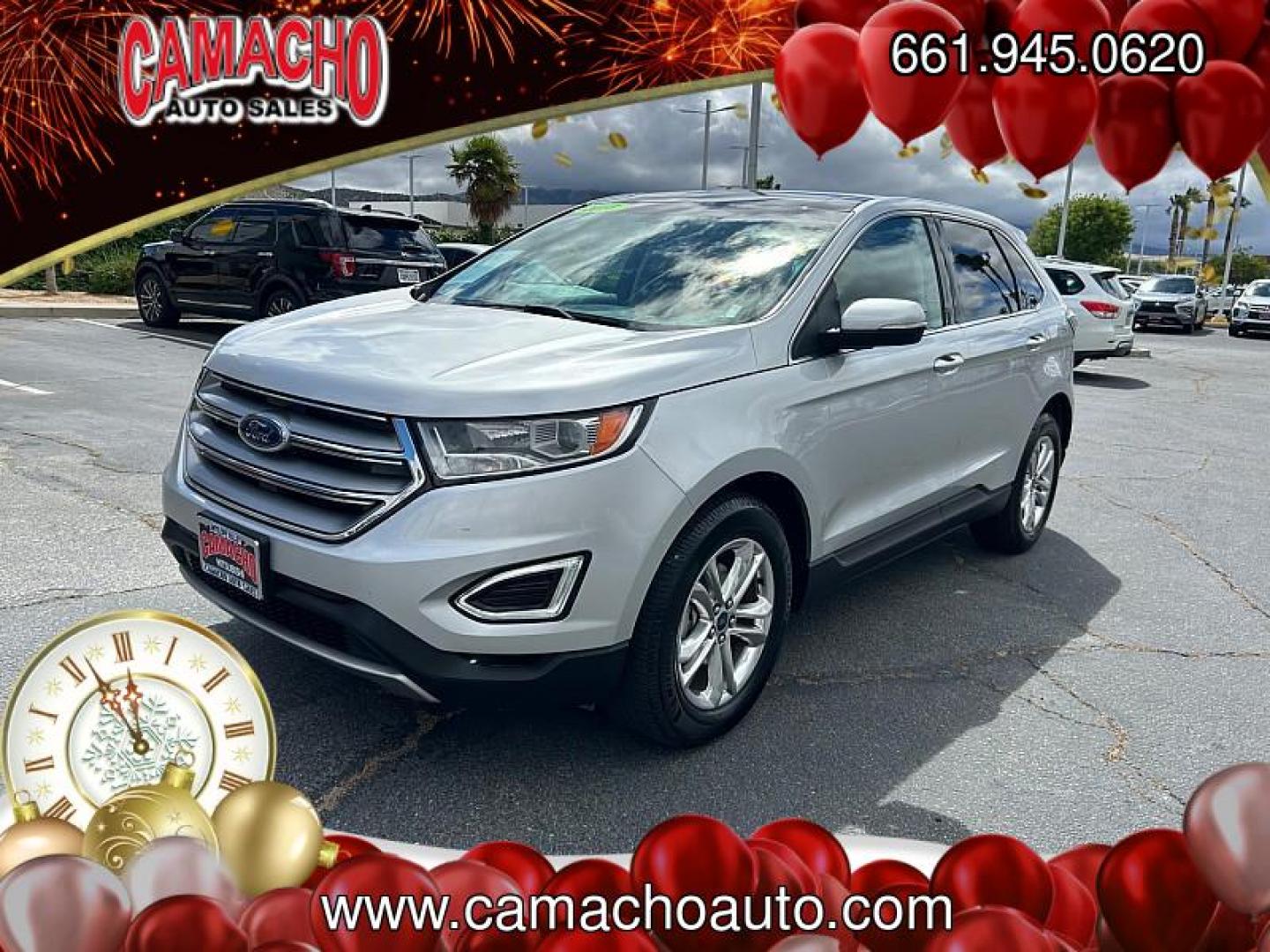2018 GRAY Ford Edge (2FMPK3J93JB) with an 4-Cyl EcoBoost 2.0L engine, Auto 6-Spd SelShft transmission, located at 412 Auto Vista Drive, Palmdale, CA, 93551, (661) 945-0620, 34.592636, -118.136681 - Photo#7