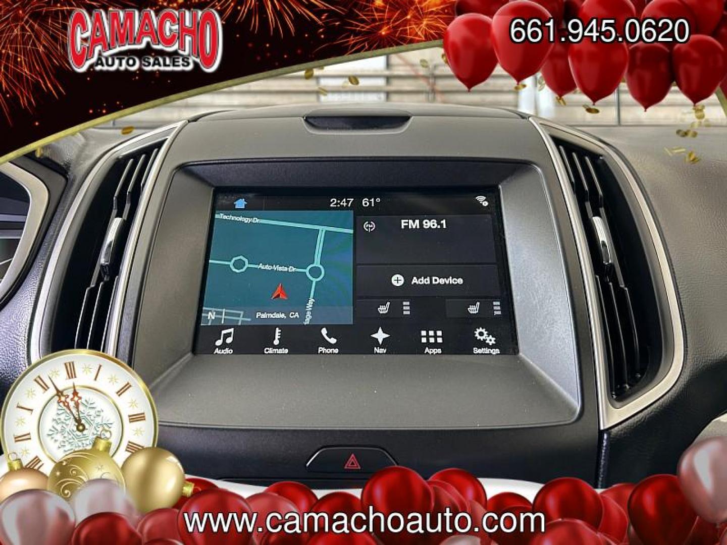 2018 GRAY Ford Edge (2FMPK3J93JB) with an 4-Cyl EcoBoost 2.0L engine, Auto 6-Spd SelShft transmission, located at 412 Auto Vista Drive, Palmdale, CA, 93551, (661) 945-0620, 34.592636, -118.136681 - Photo#20