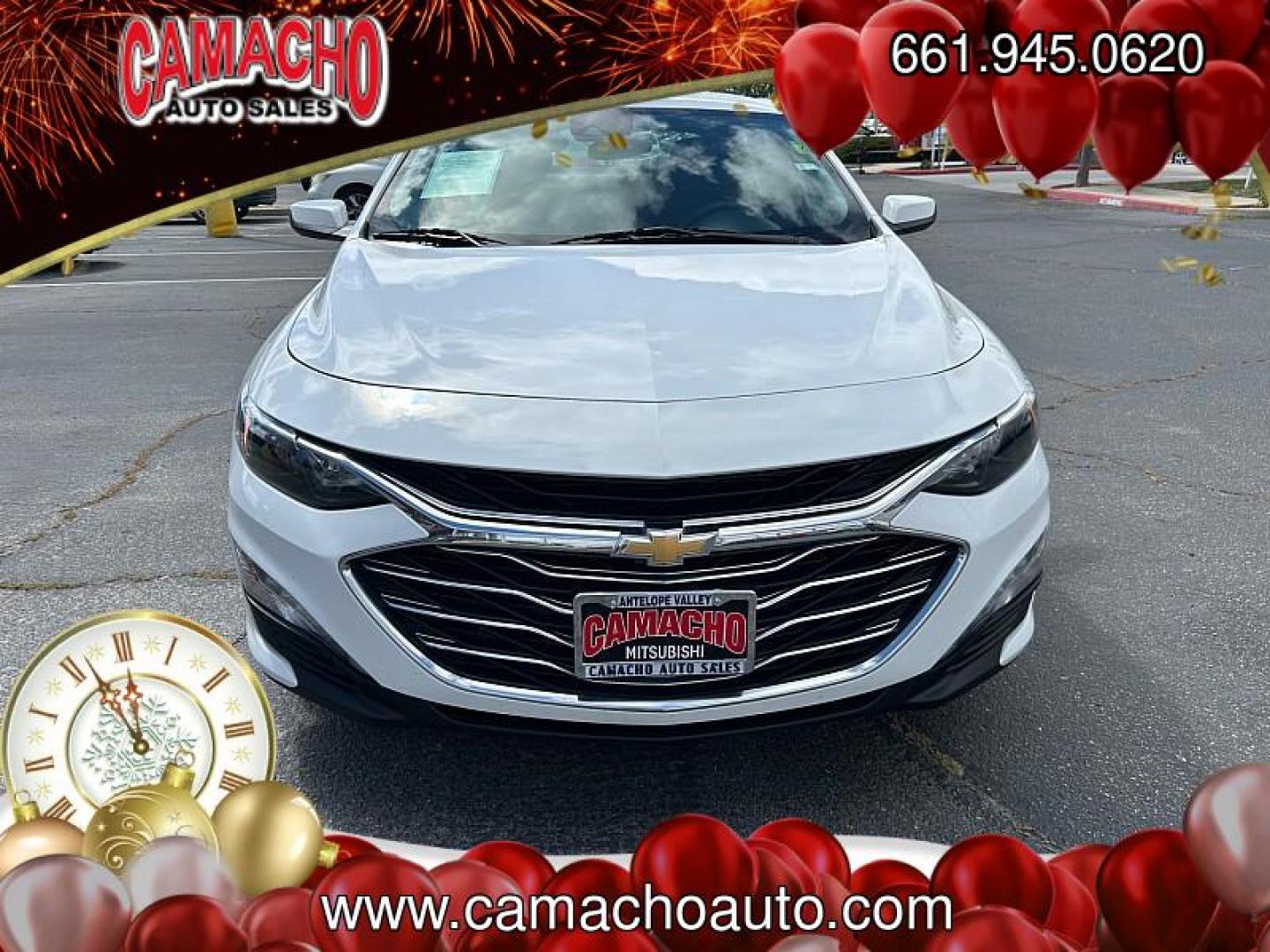 2024 WHITE Chevrolet Malibu (1G1ZD5ST5RF) with an 4-Cyl Turbo 1.5 Liter engine, Automatic CVT transmission, located at 412 Auto Vista Drive, Palmdale, CA, 93551, (661) 945-0620, 34.592636, -118.136681 - Photo#1