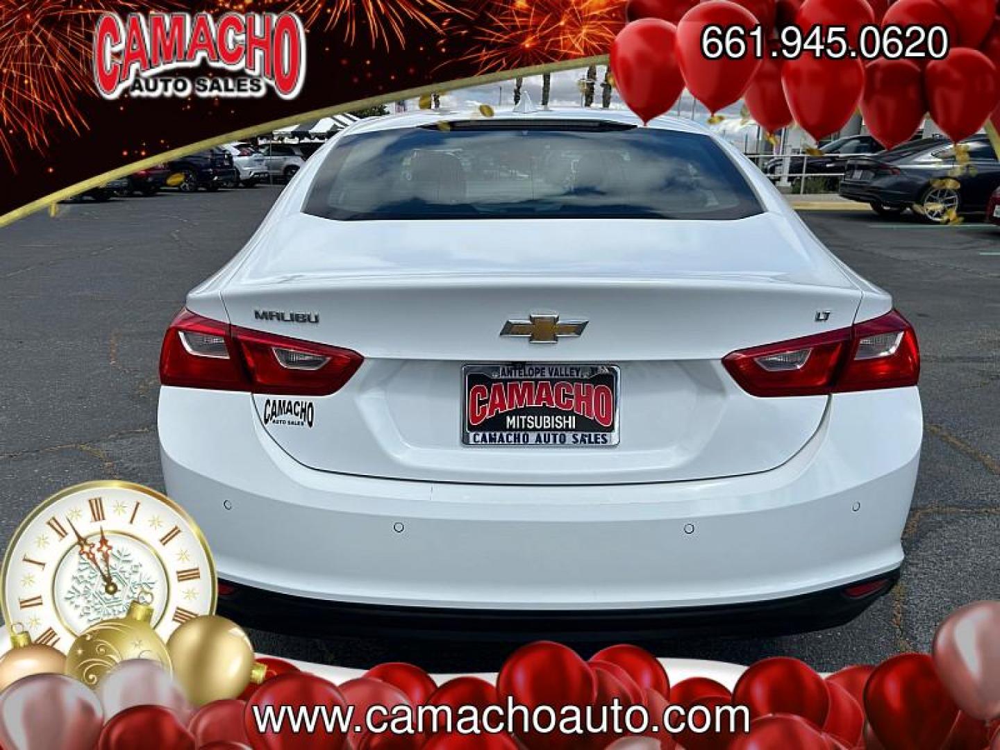2024 WHITE Chevrolet Malibu (1G1ZD5ST5RF) with an 4-Cyl Turbo 1.5 Liter engine, Automatic CVT transmission, located at 412 Auto Vista Drive, Palmdale, CA, 93551, (661) 945-0620, 34.592636, -118.136681 - Photo#3
