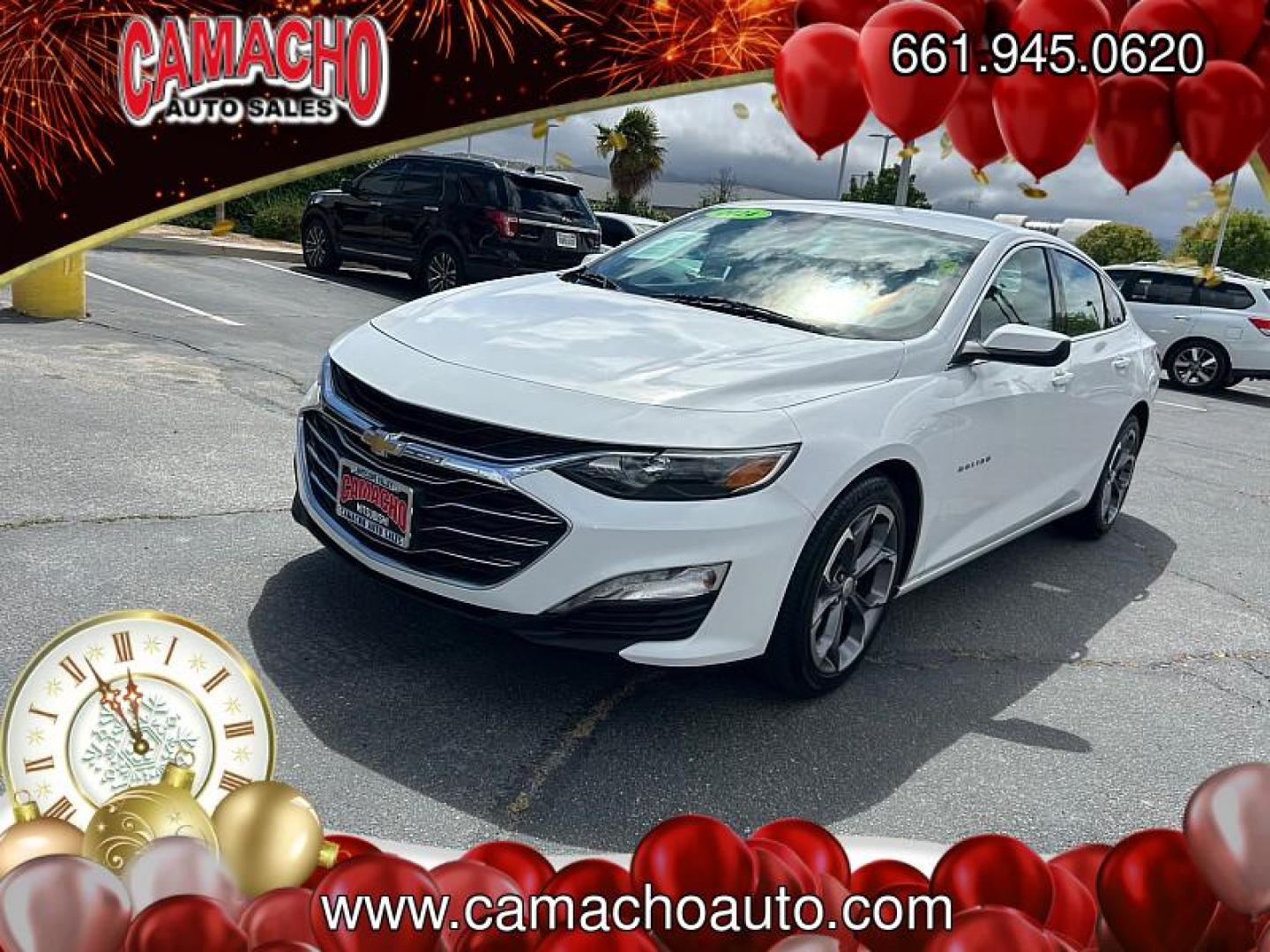 2024 WHITE Chevrolet Malibu (1G1ZD5ST5RF) with an 4-Cyl Turbo 1.5 Liter engine, Automatic CVT transmission, located at 412 Auto Vista Drive, Palmdale, CA, 93551, (661) 945-0620, 34.592636, -118.136681 - Photo#6