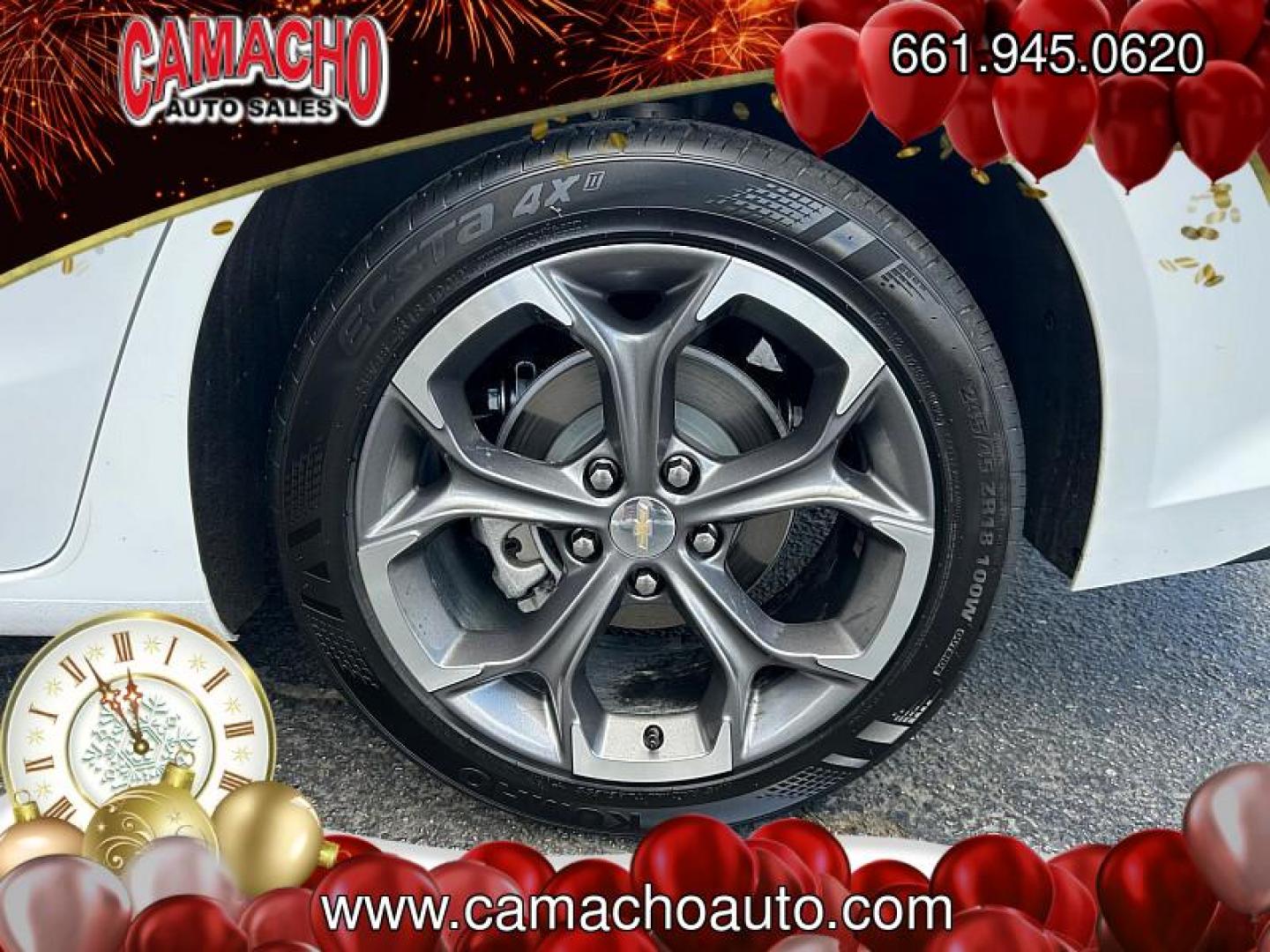 2024 WHITE Chevrolet Malibu (1G1ZD5ST5RF) with an 4-Cyl Turbo 1.5 Liter engine, Automatic CVT transmission, located at 412 Auto Vista Drive, Palmdale, CA, 93551, (661) 945-0620, 34.592636, -118.136681 - Photo#11