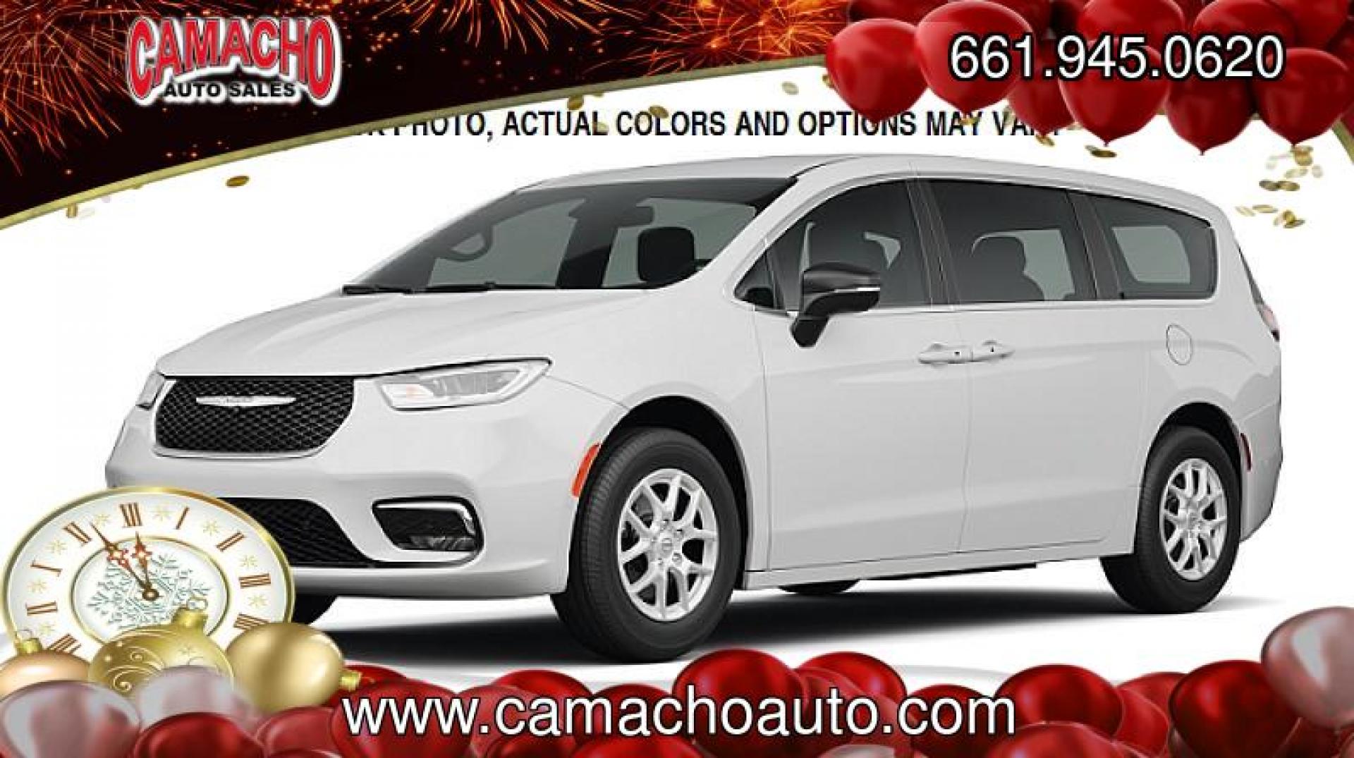 2023 WHITE Chrysler Pacifica (2C4RC1BG5PR) with an V6 3.6 Liter engine, Automatic 9-Spd transmission, located at 412 Auto Vista Drive, Palmdale, CA, 93551, (661) 945-0620, 34.592636, -118.136681 - Photo#0