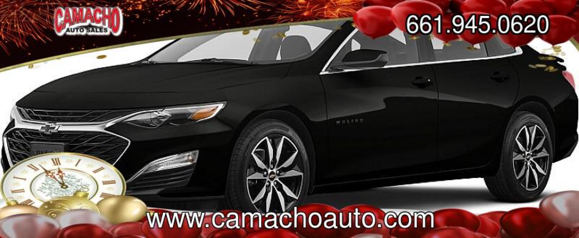 2023 BLACK Chevrolet Malibu (1G1ZD5ST6PF) with an 4-Cyl Turbo 1.5 Liter engine, Automatic CVT transmission, located at 412 Auto Vista Drive, Palmdale, CA, 93551, (661) 945-0620, 34.592636, -118.136681 - Photo#0