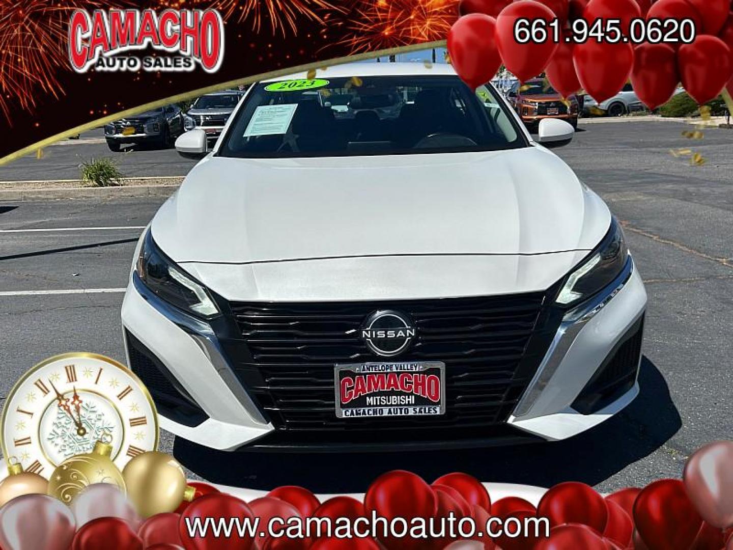 2023 WHITE Nissan Altima (1N4BL4DV1PN) with an 4-Cyl 2.5 Liter engine, Automatic Xtronic CVT transmission, located at 412 Auto Vista Drive, Palmdale, CA, 93551, (661) 945-0620, 34.592636, -118.136681 - Photo#2