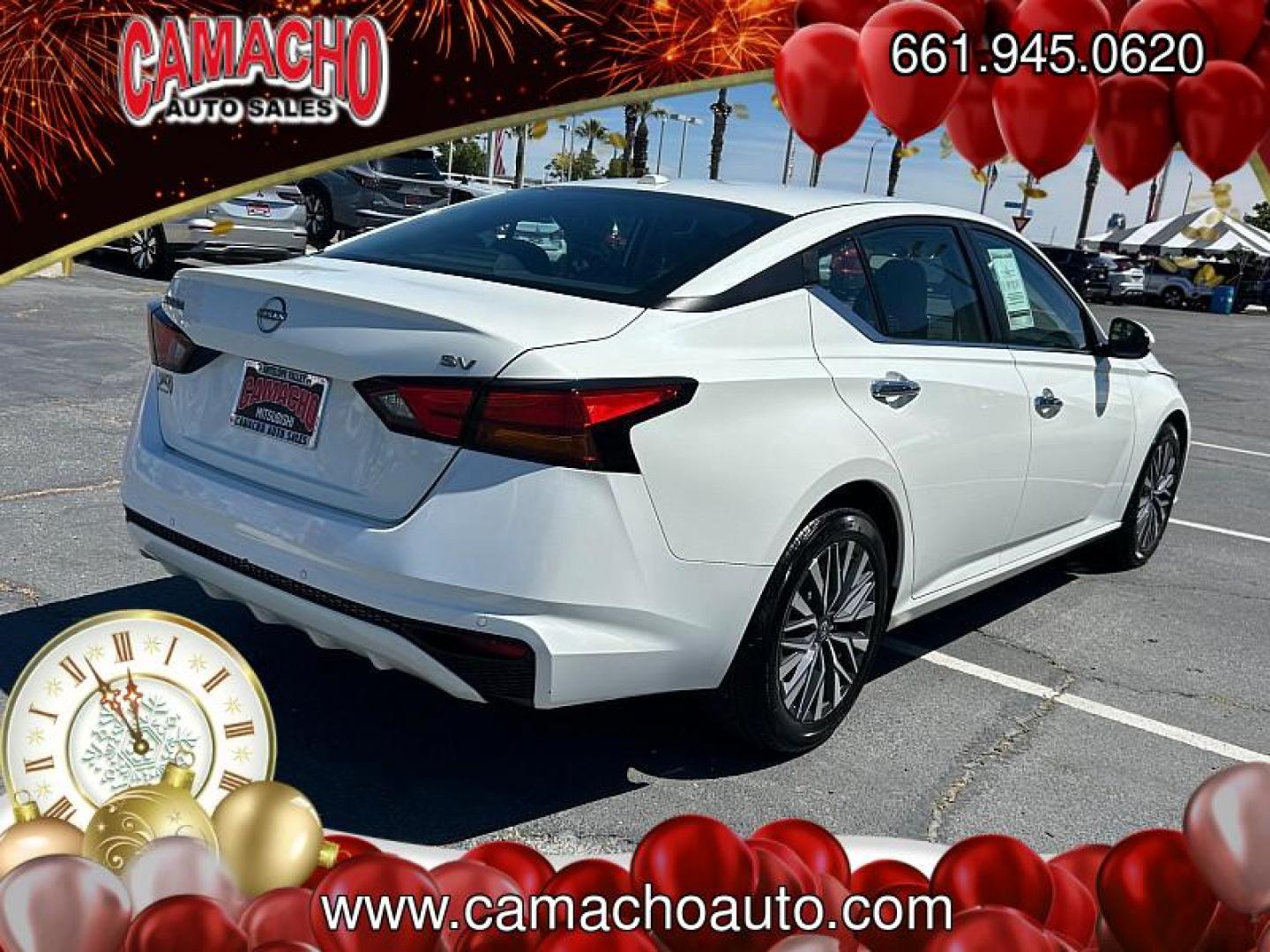 2023 WHITE Nissan Altima (1N4BL4DV1PN) with an 4-Cyl 2.5 Liter engine, Automatic Xtronic CVT transmission, located at 412 Auto Vista Drive, Palmdale, CA, 93551, (661) 945-0620, 34.592636, -118.136681 - Photo#5