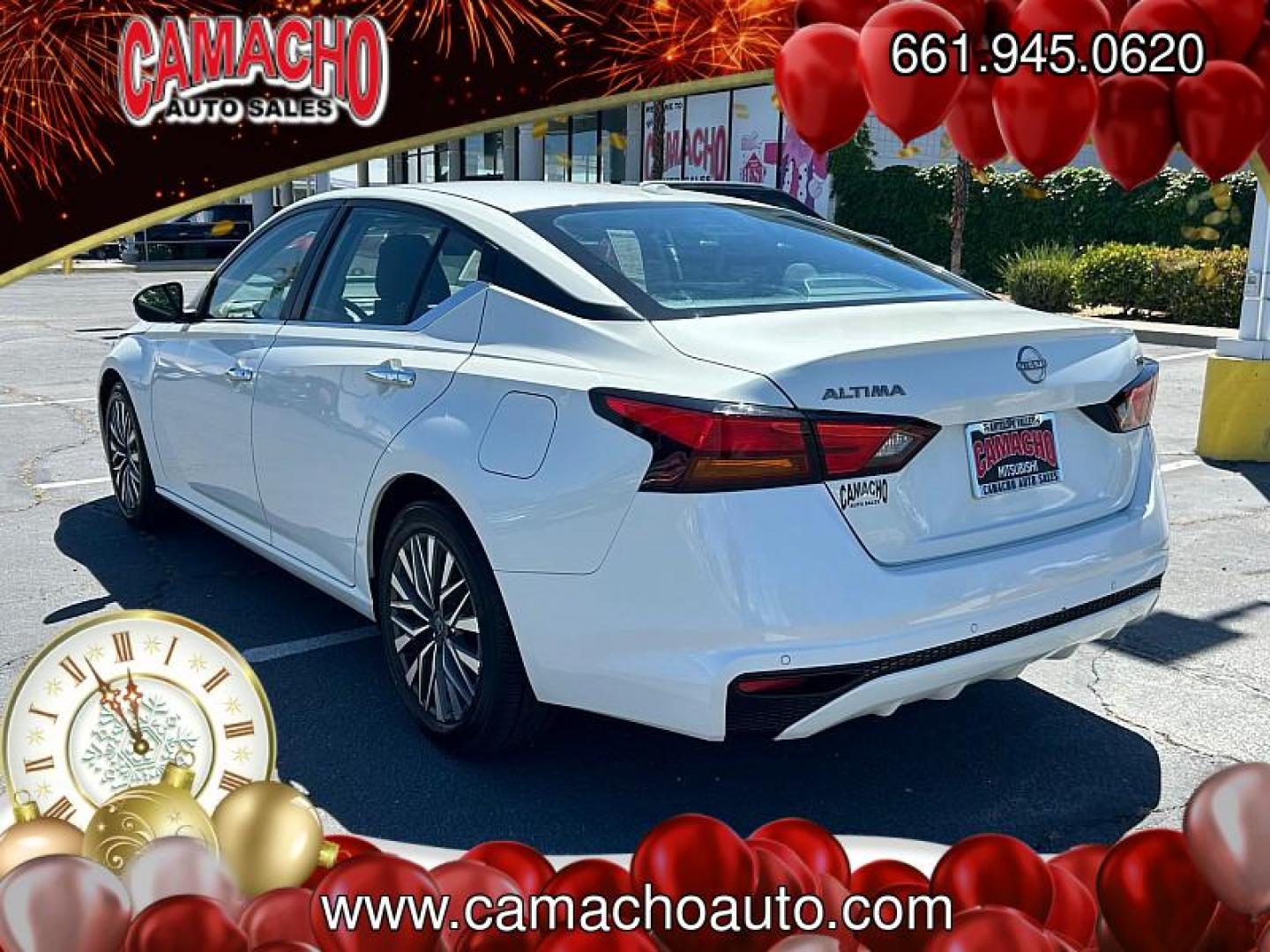 2023 WHITE Nissan Altima (1N4BL4DV1PN) with an 4-Cyl 2.5 Liter engine, Automatic Xtronic CVT transmission, located at 412 Auto Vista Drive, Palmdale, CA, 93551, (661) 945-0620, 34.592636, -118.136681 - Photo#7
