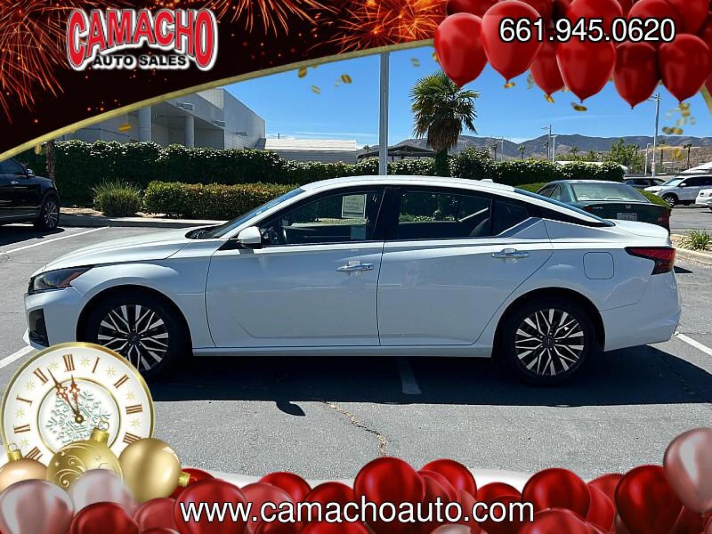 2023 WHITE Nissan Altima (1N4BL4DV1PN) with an 4-Cyl 2.5 Liter engine, Automatic Xtronic CVT transmission, located at 412 Auto Vista Drive, Palmdale, CA, 93551, (661) 945-0620, 34.592636, -118.136681 - Photo#8