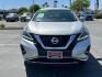 2021 SILVER Nissan Murano (5N1AZ2BJXMC) with an V6 3.5 Liter engine, Automatic Xtronic CVT transmission, located at 412 Auto Vista Drive, Palmdale, CA, 93551, (661) 945-0620, 34.592636, -118.136681 - Photo#1