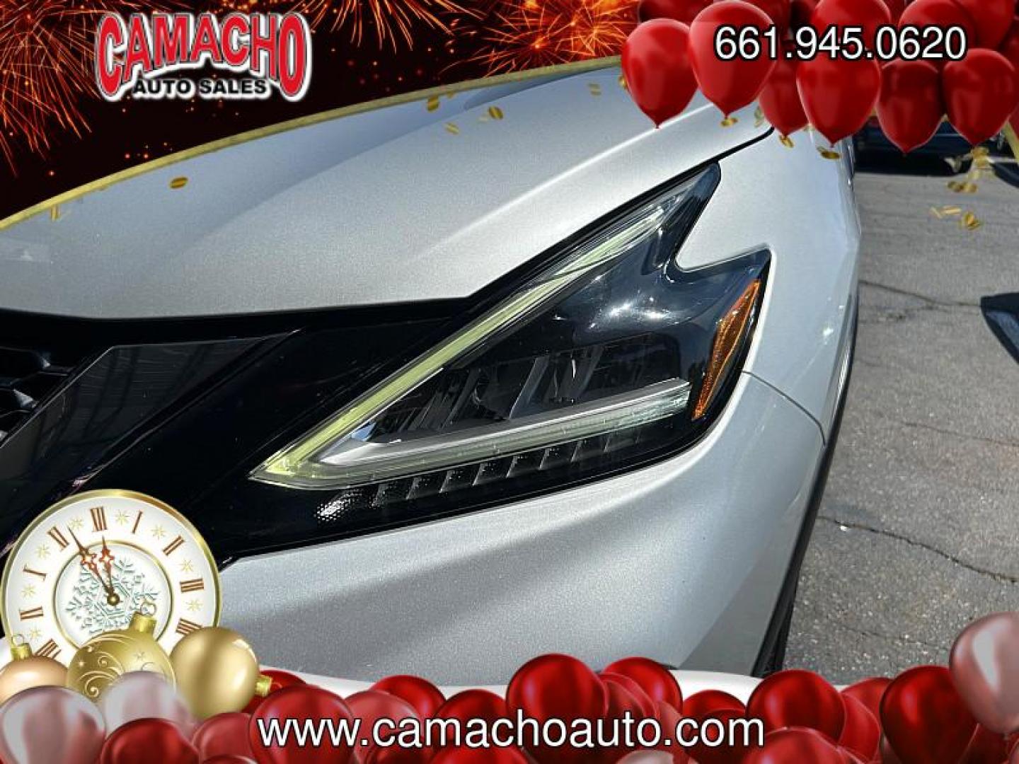 2021 SILVER Nissan Murano (5N1AZ2BJXMC) with an V6 3.5 Liter engine, Automatic Xtronic CVT transmission, located at 412 Auto Vista Drive, Palmdale, CA, 93551, (661) 945-0620, 34.592636, -118.136681 - Photo#9