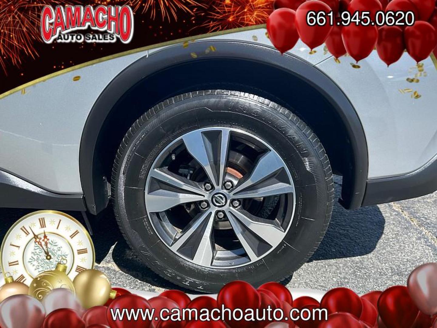 2021 SILVER Nissan Murano (5N1AZ2BJXMC) with an V6 3.5 Liter engine, Automatic Xtronic CVT transmission, located at 412 Auto Vista Drive, Palmdale, CA, 93551, (661) 945-0620, 34.592636, -118.136681 - Photo#11